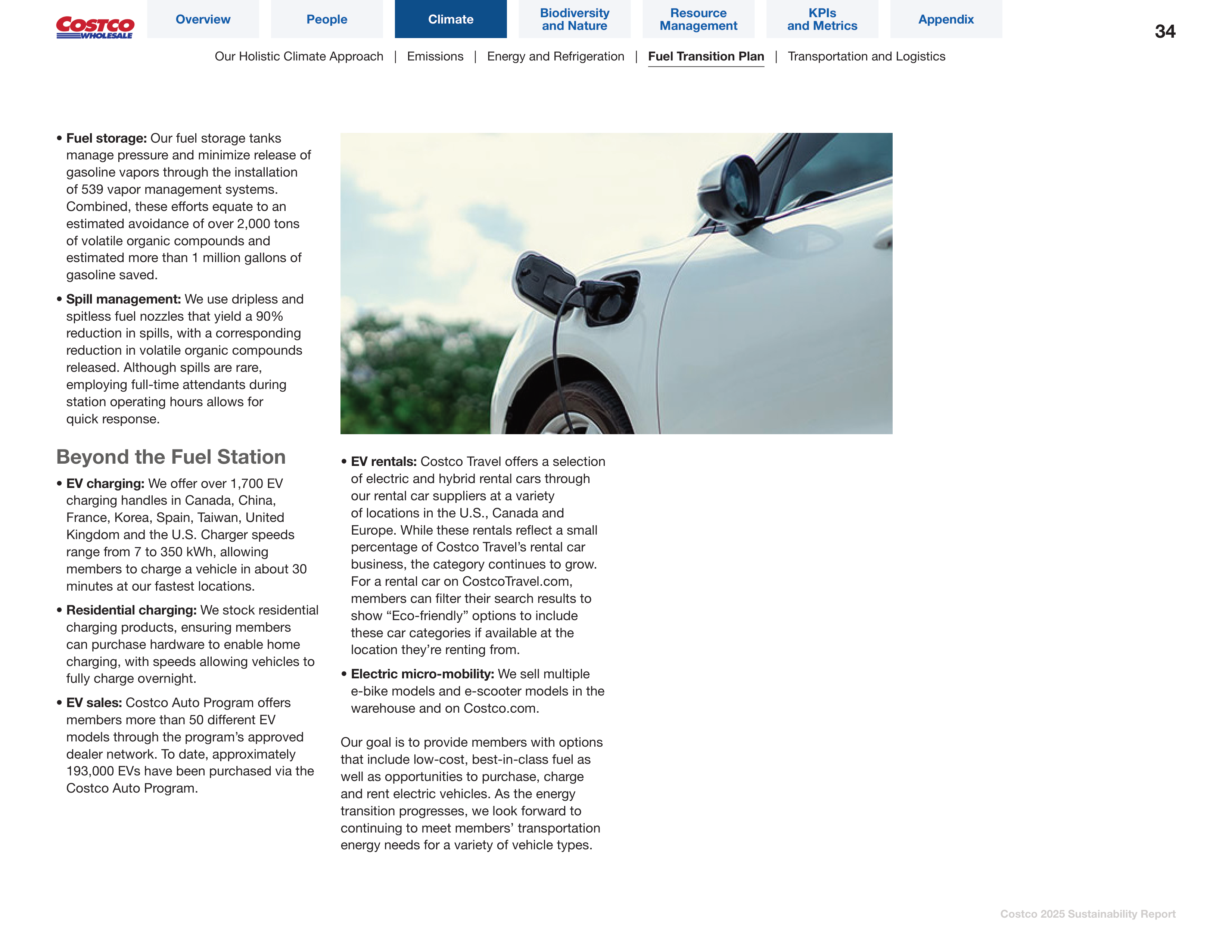 Costco Sustainability Report — page 34
