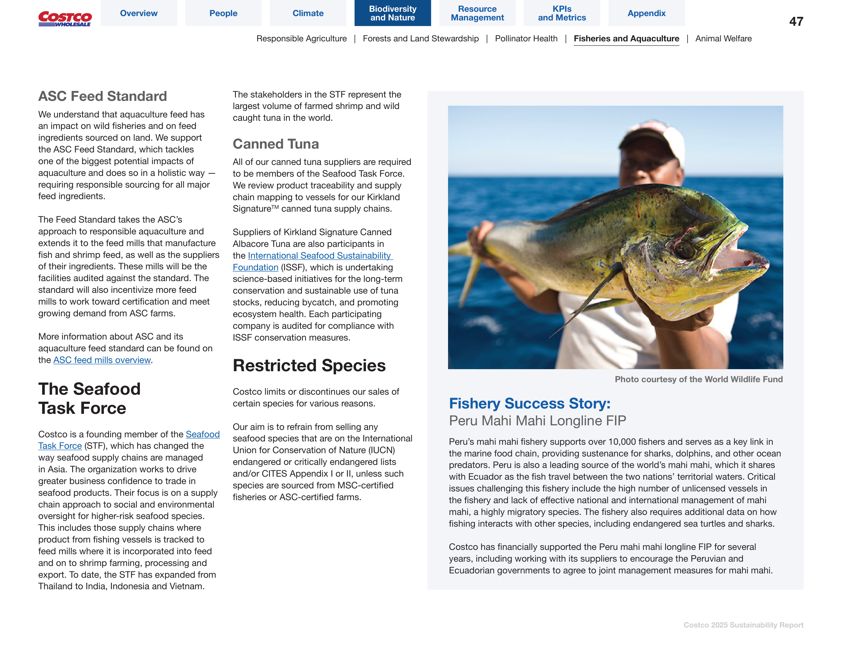 Costco Sustainability Report — page 47