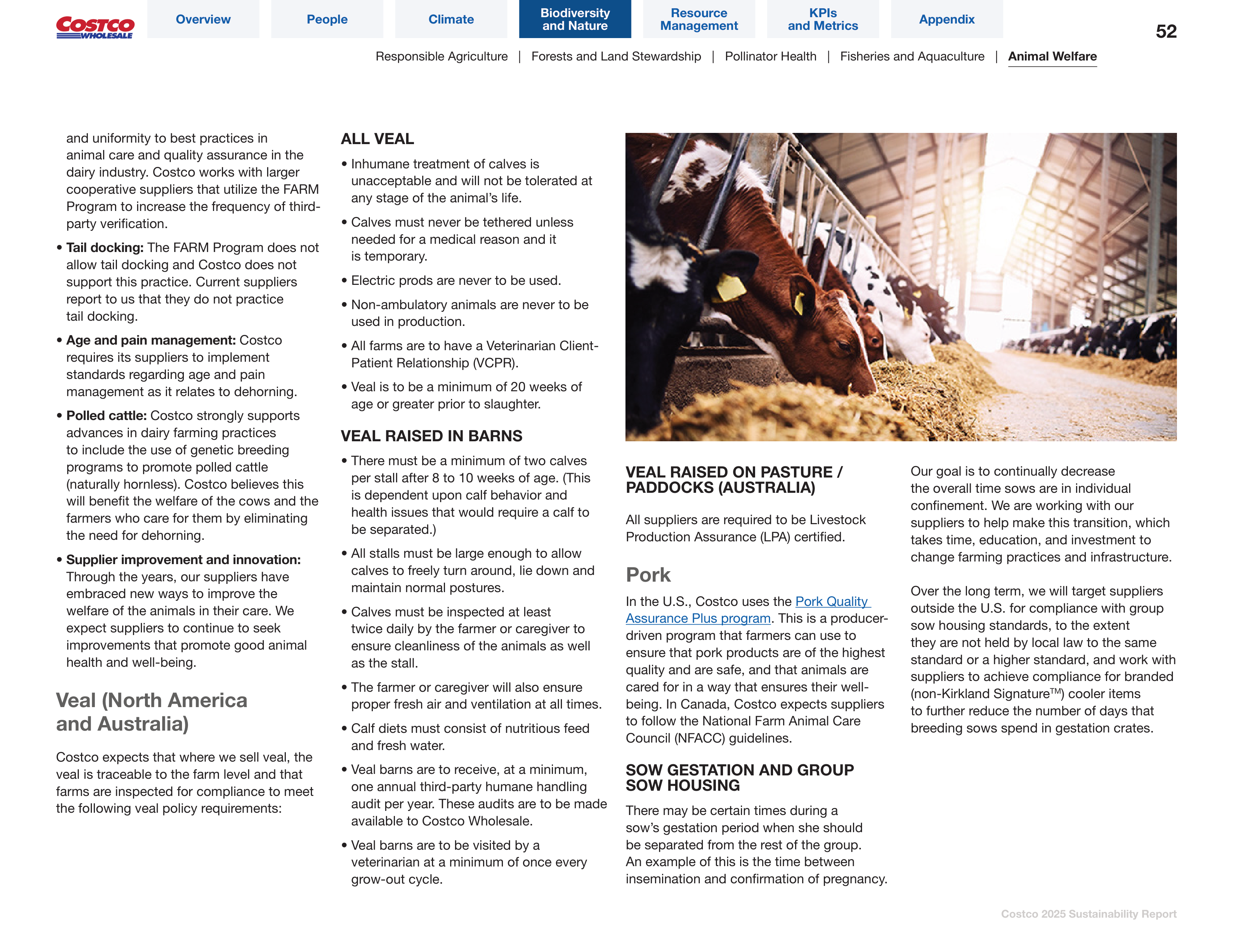 Costco Sustainability Report — page 52