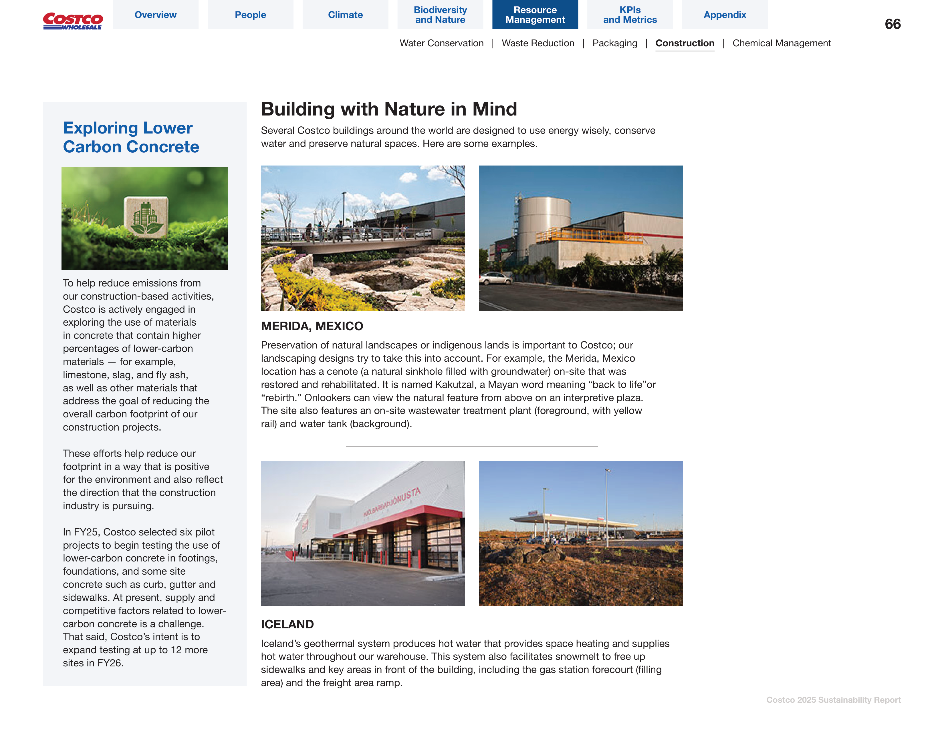 Costco Sustainability Report — page 66