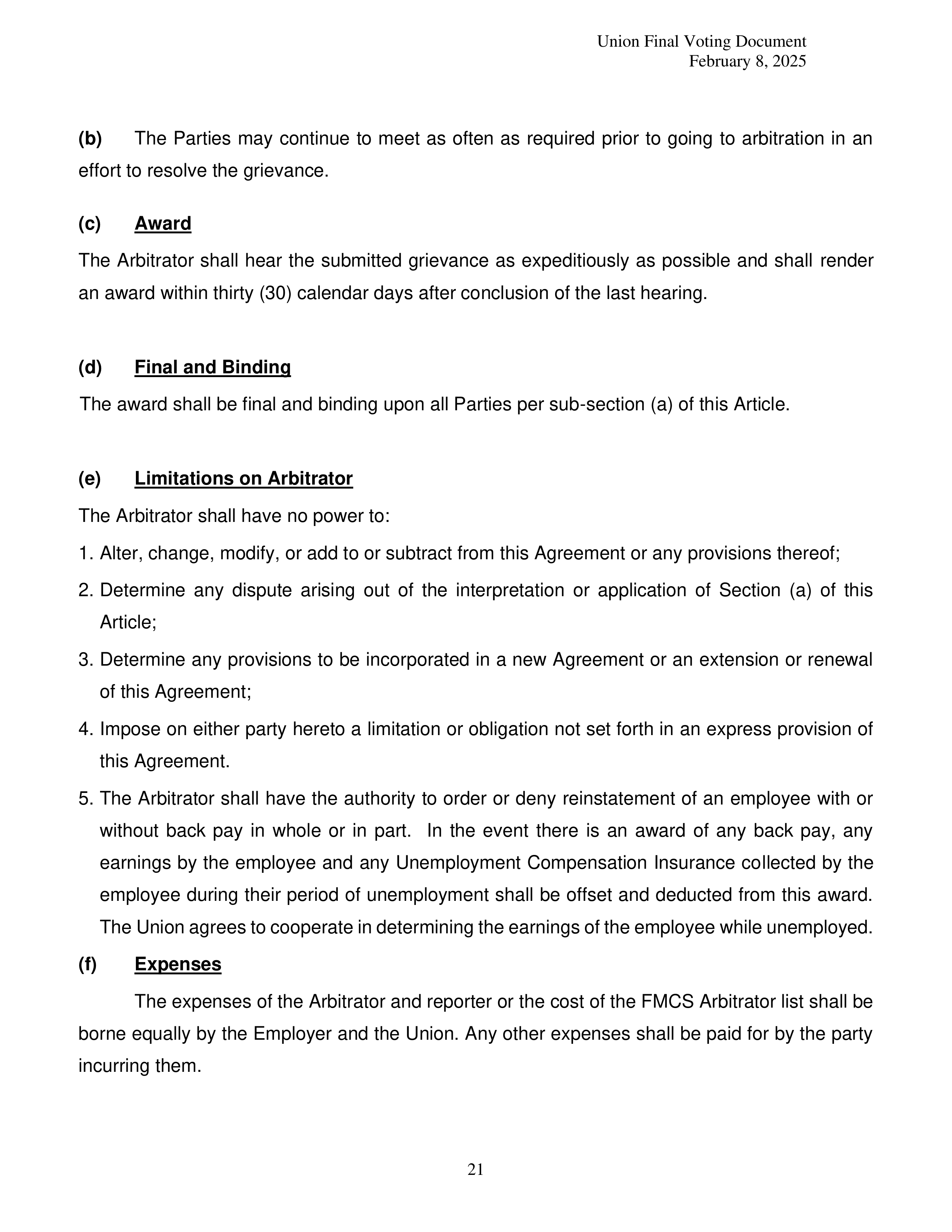 Costco Wholesale Teamsters Agreement — page 21