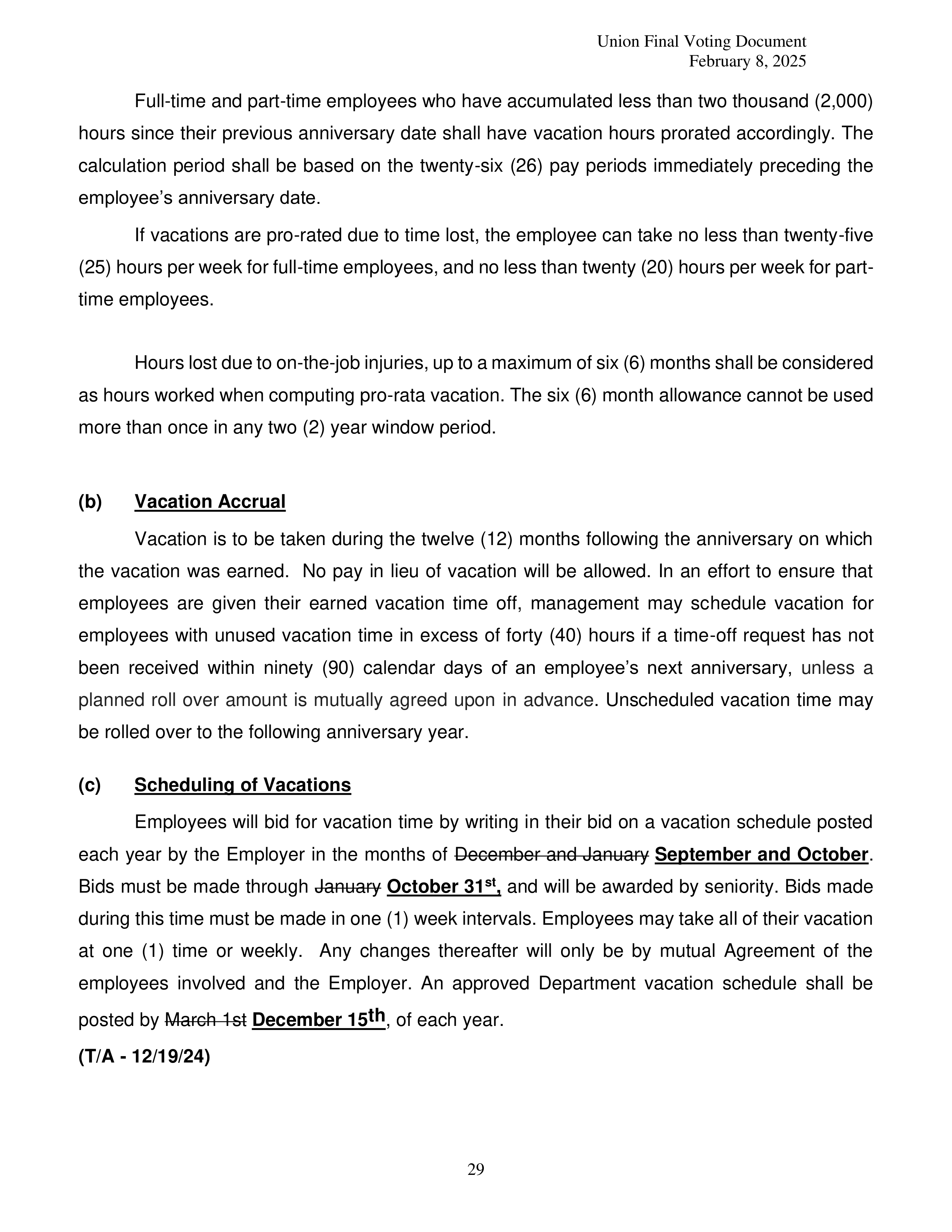 Costco Wholesale Teamsters Agreement — page 29