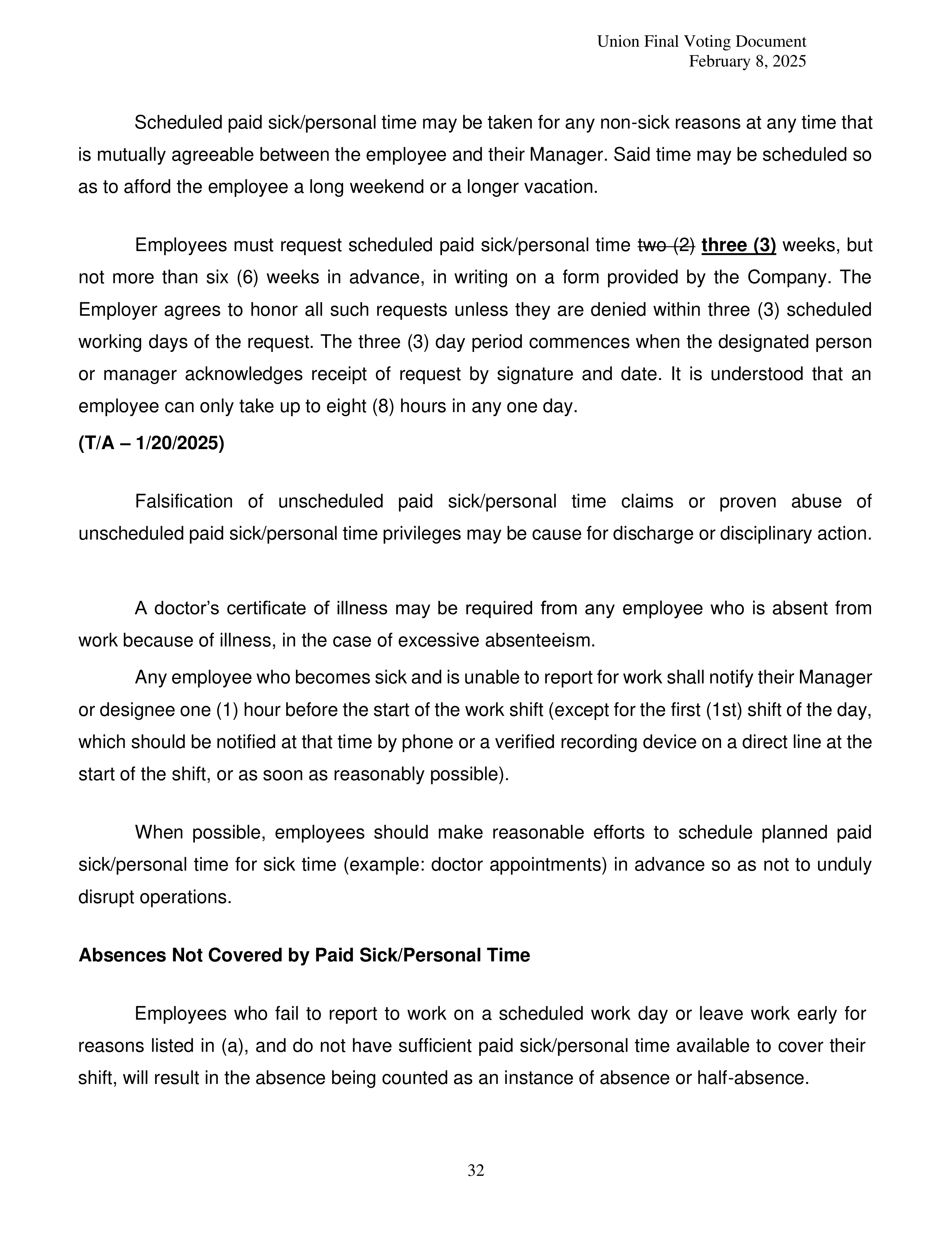 Costco Wholesale Teamsters Agreement — page 32