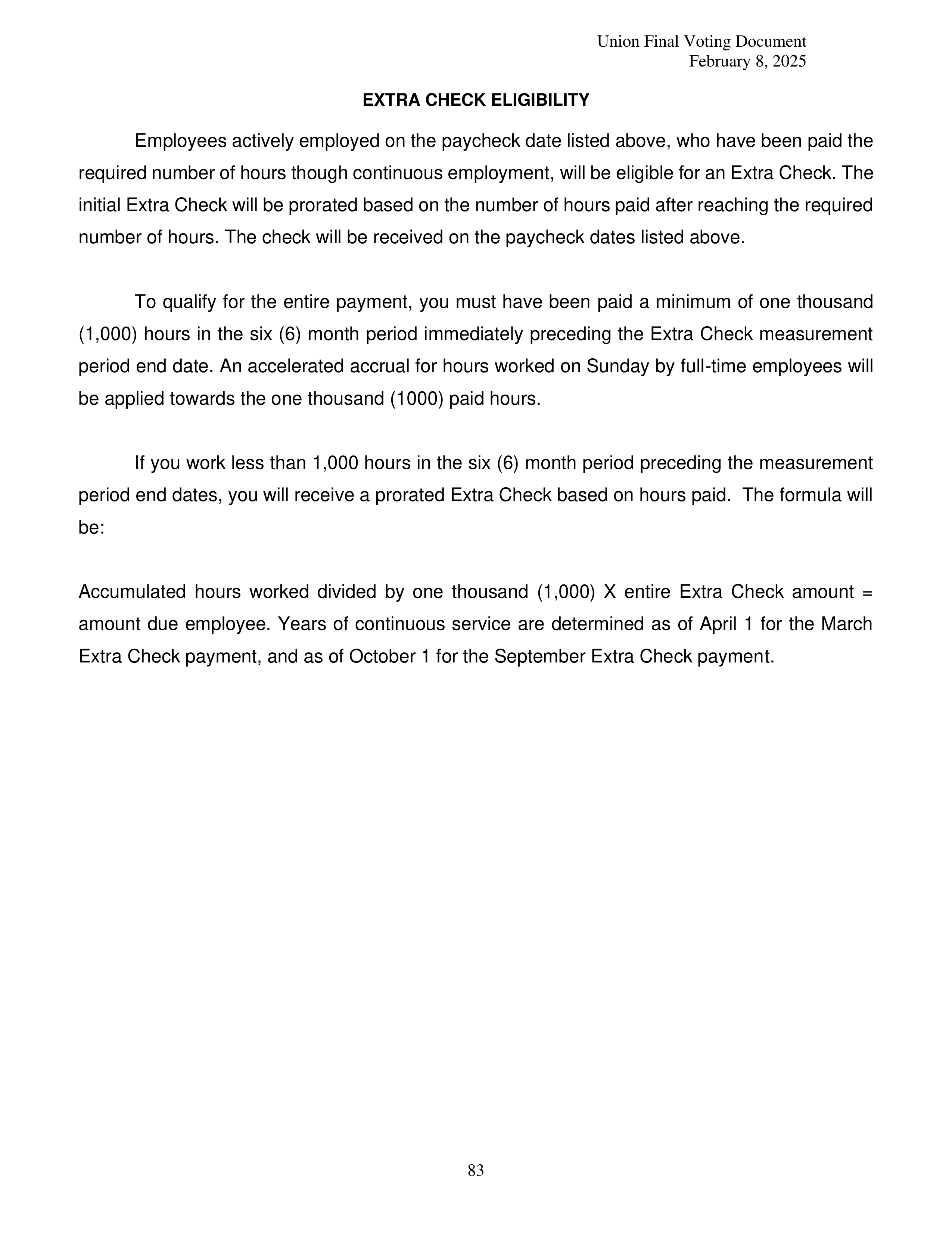 Costco Wholesale Teamsters Agreement — page 83