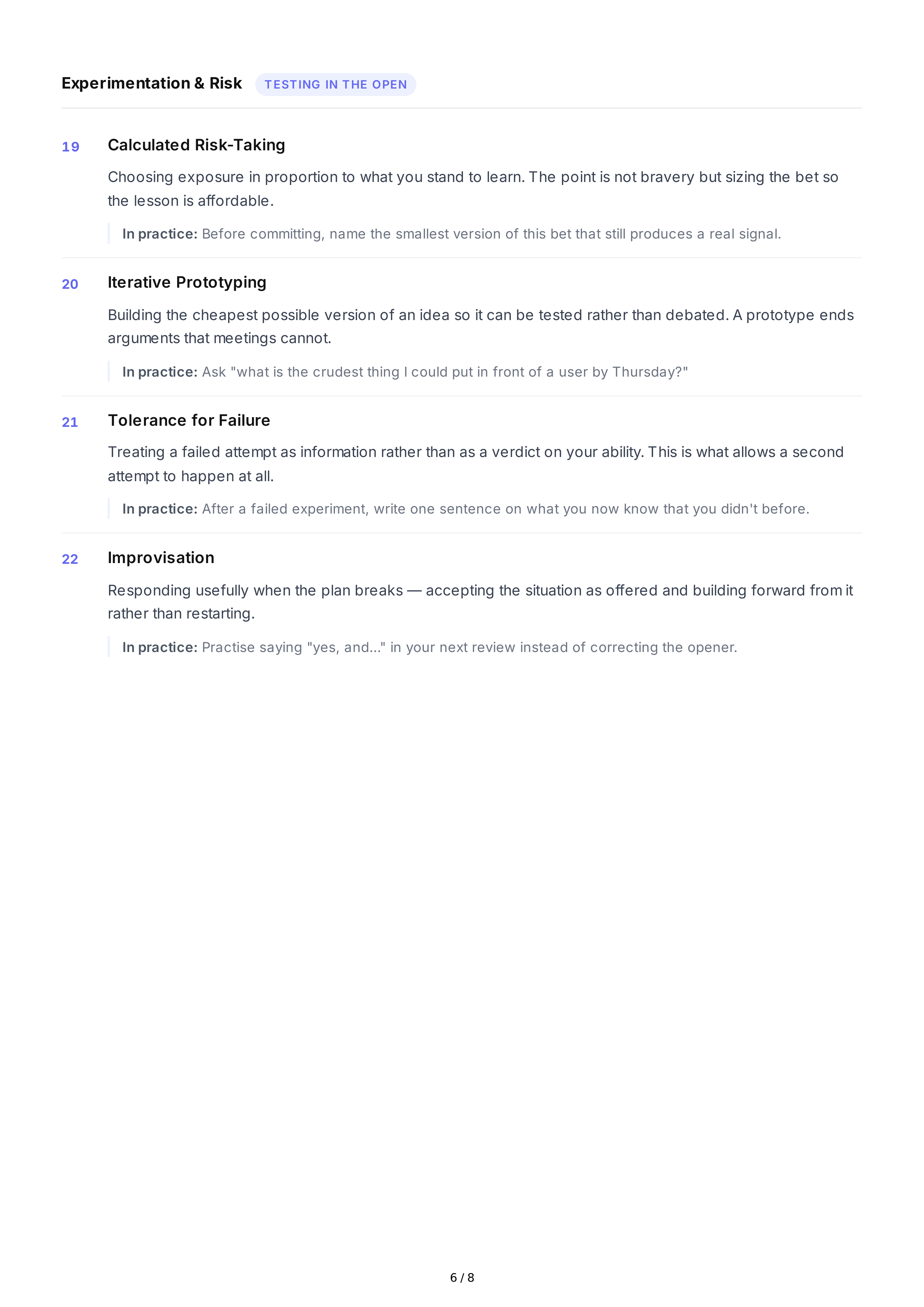 Creative Thinking Soft Skills — page 6