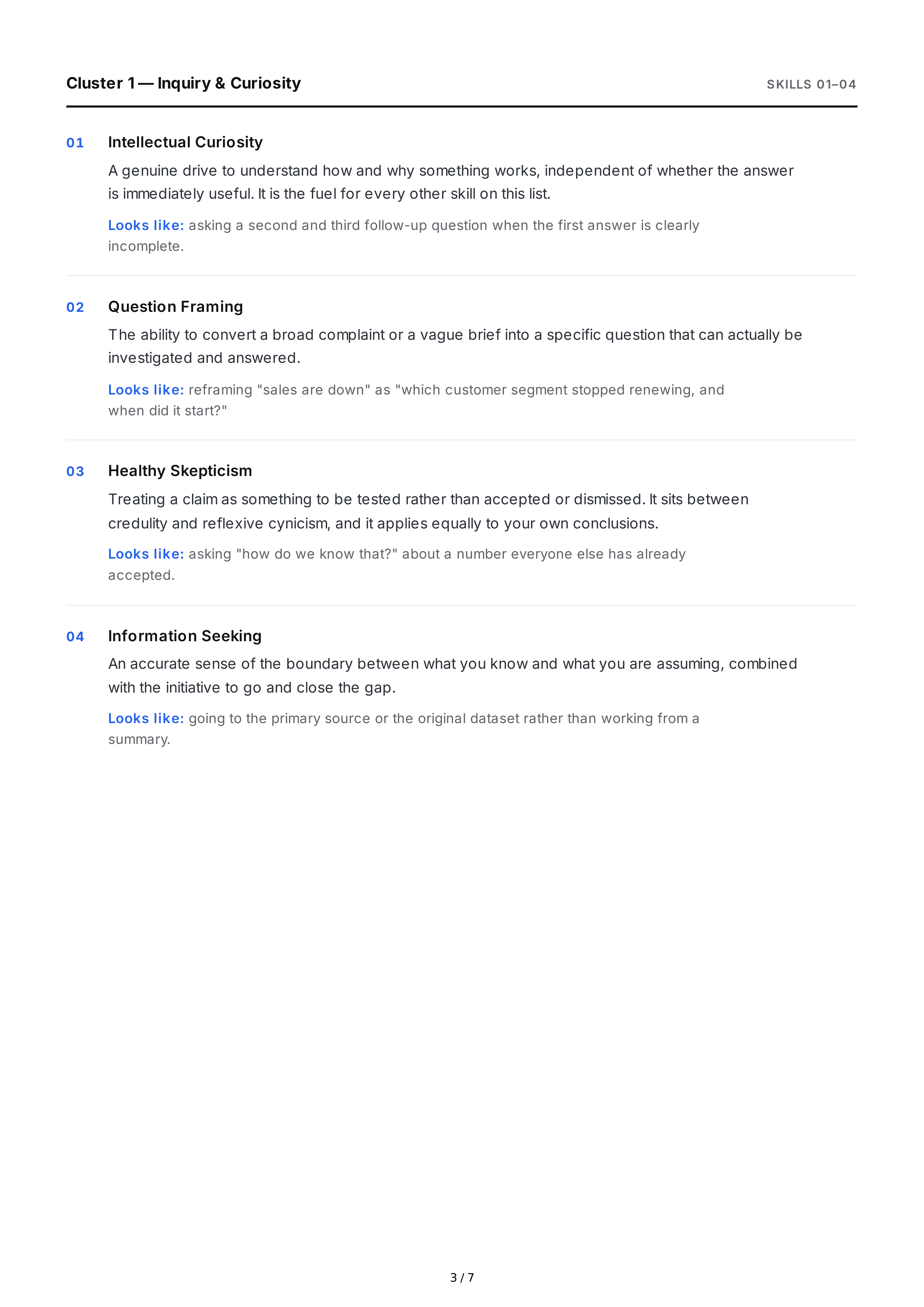 Critical Thinking Soft Skills — page 3
