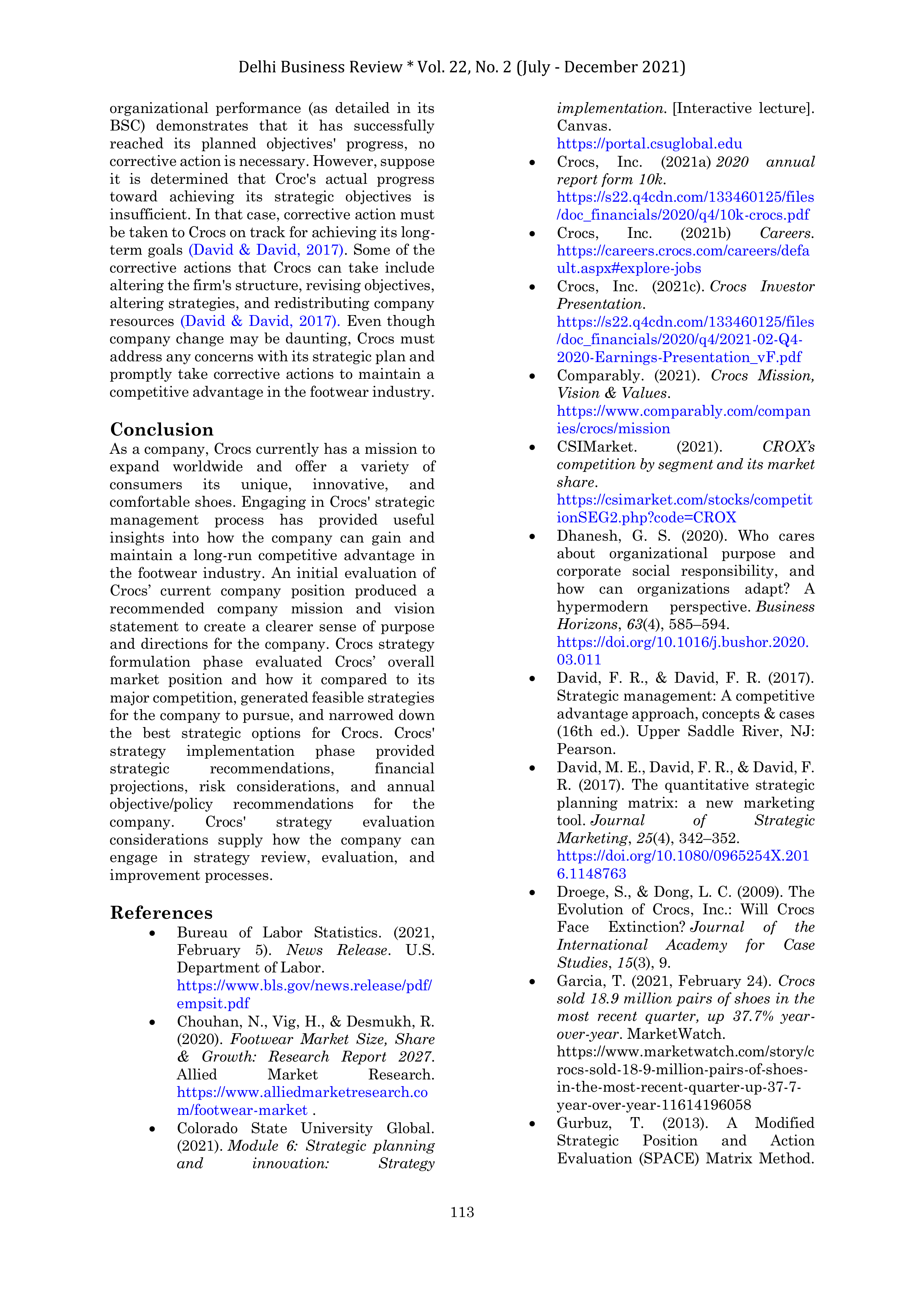 Crocs Case Study — page 9