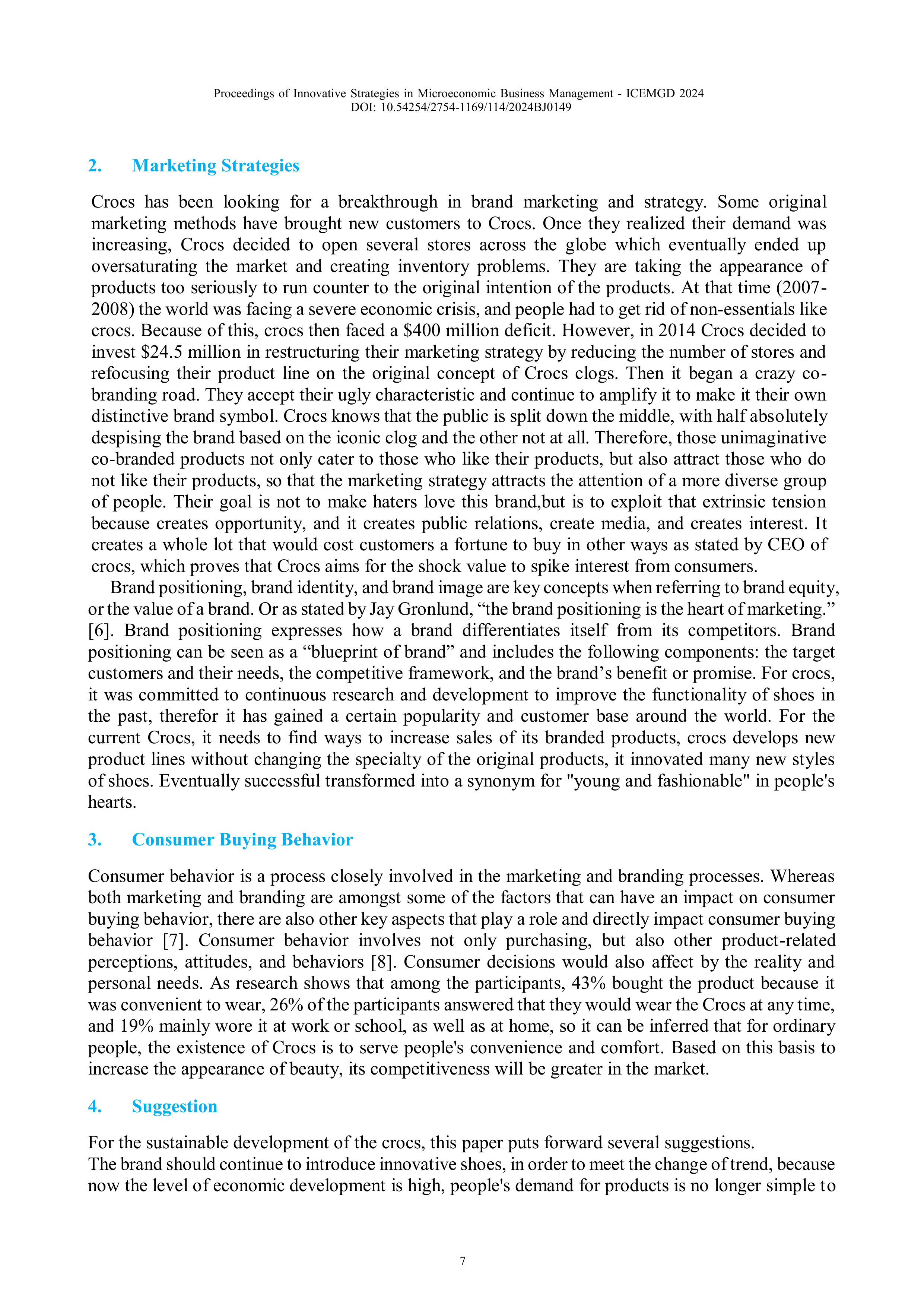 Crocs Marketing Strategy — page 3