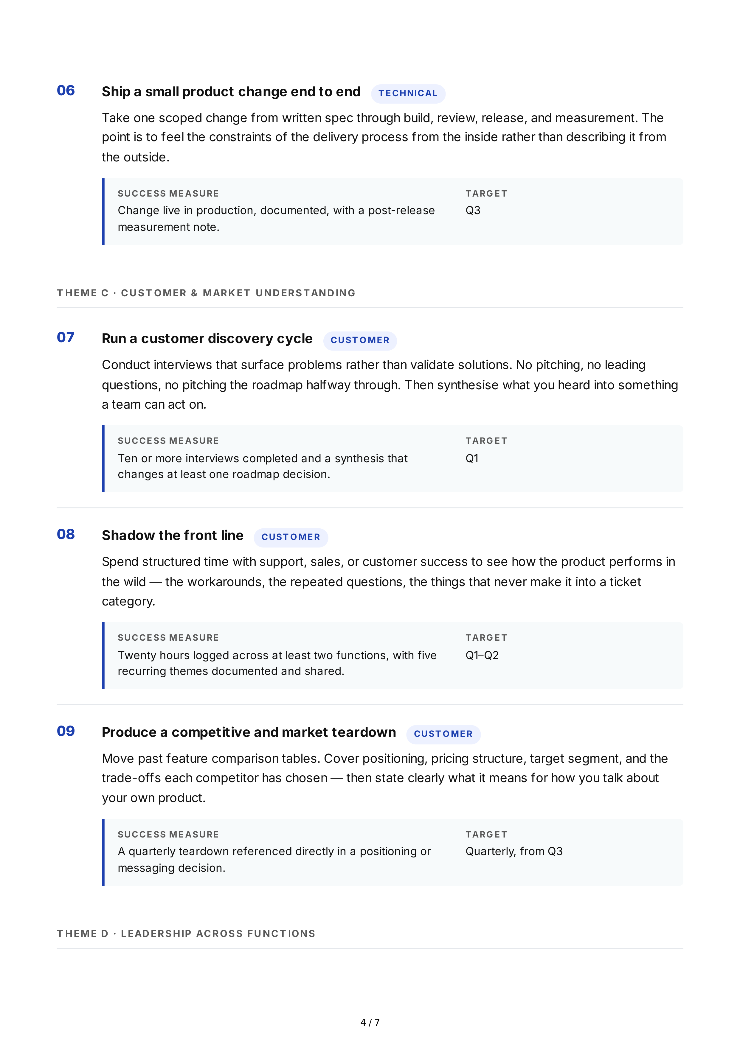 Cross-Functional Learning Professional Goals – AI Professional Goals ...
