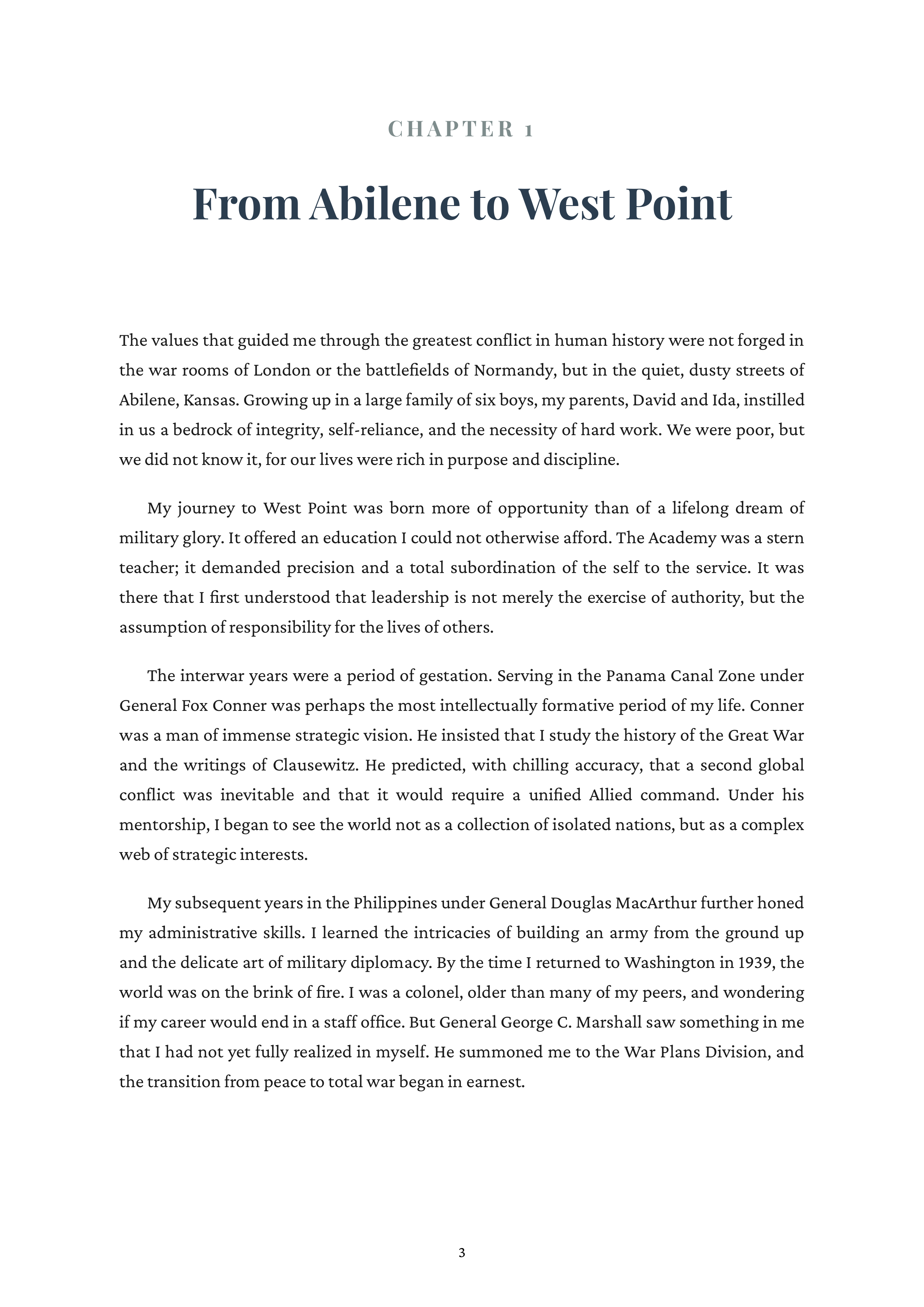 Crusade in Europe by Dwight D Eisenhower Five Star General and US President Autobiography — page 3