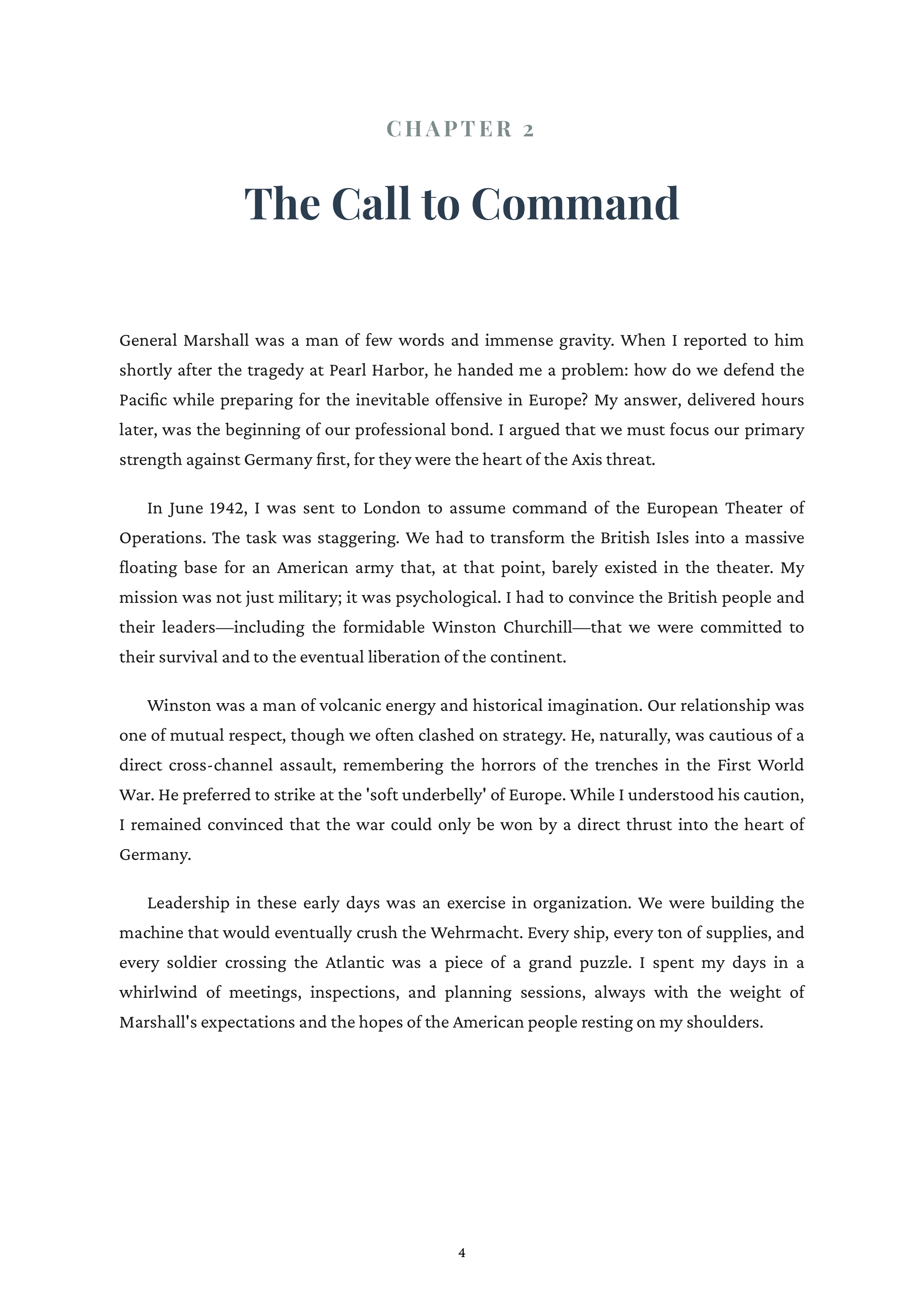 Crusade in Europe by Dwight D Eisenhower Five Star General and US President Autobiography — page 4