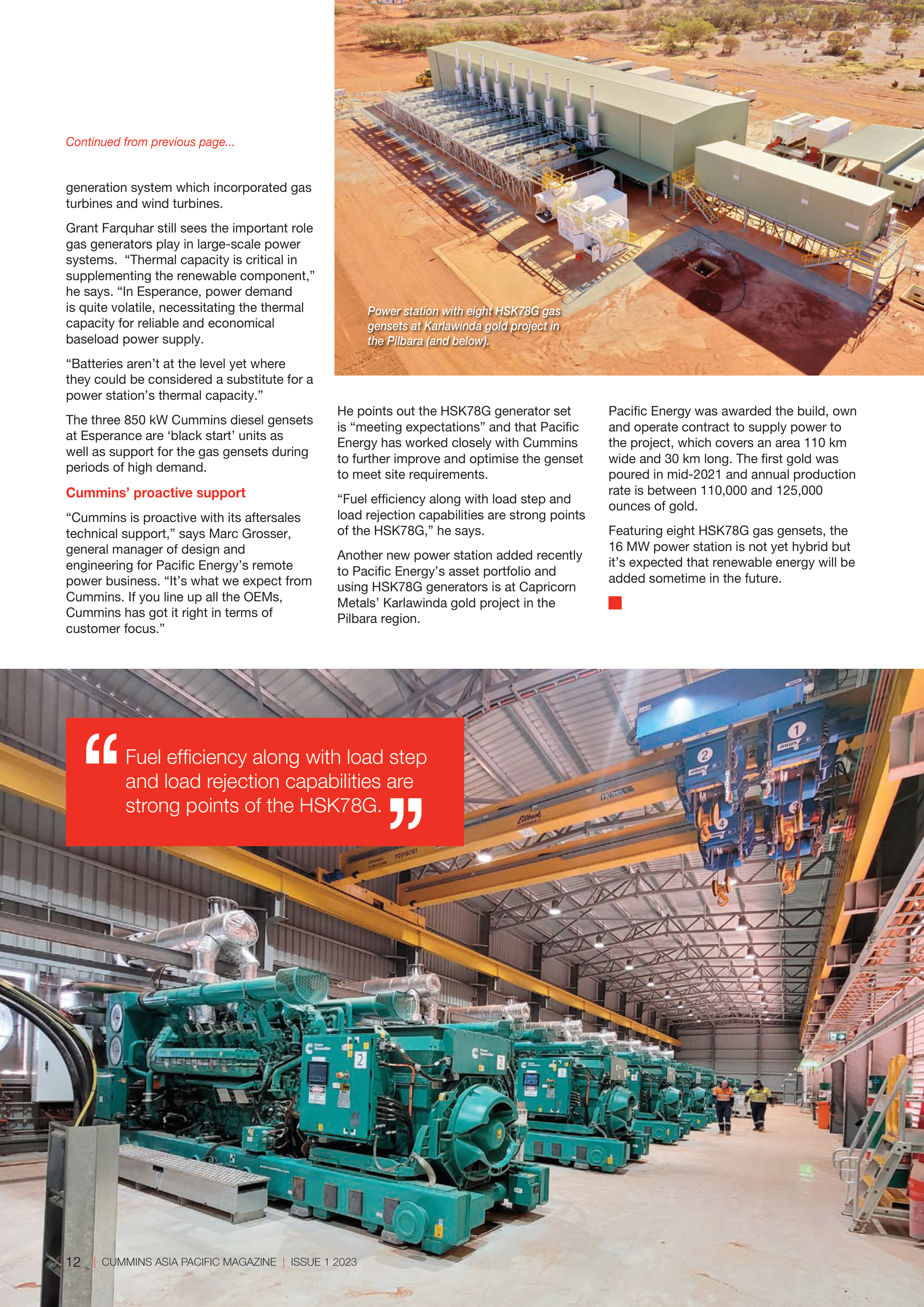 Cummins Asia Pacific Magazine — page 12