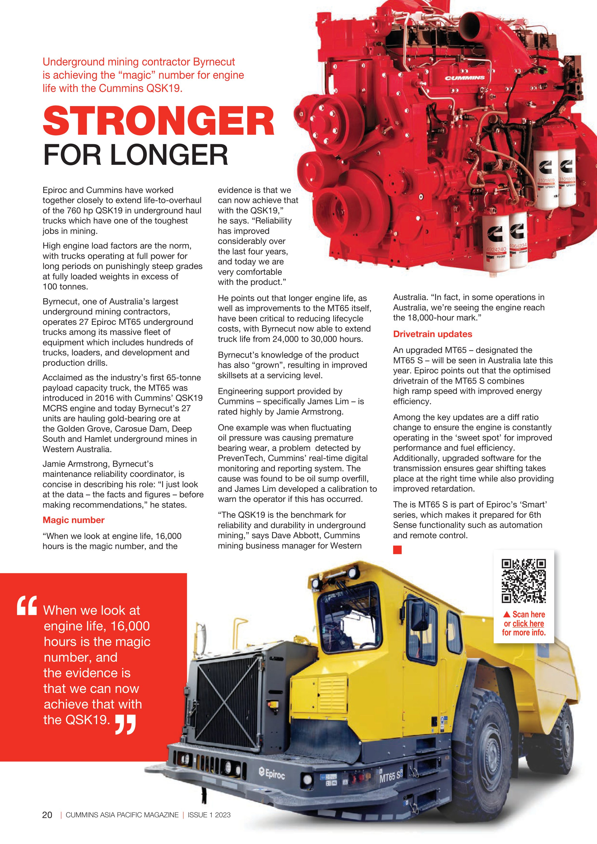 Cummins Asia Pacific Magazine — page 20