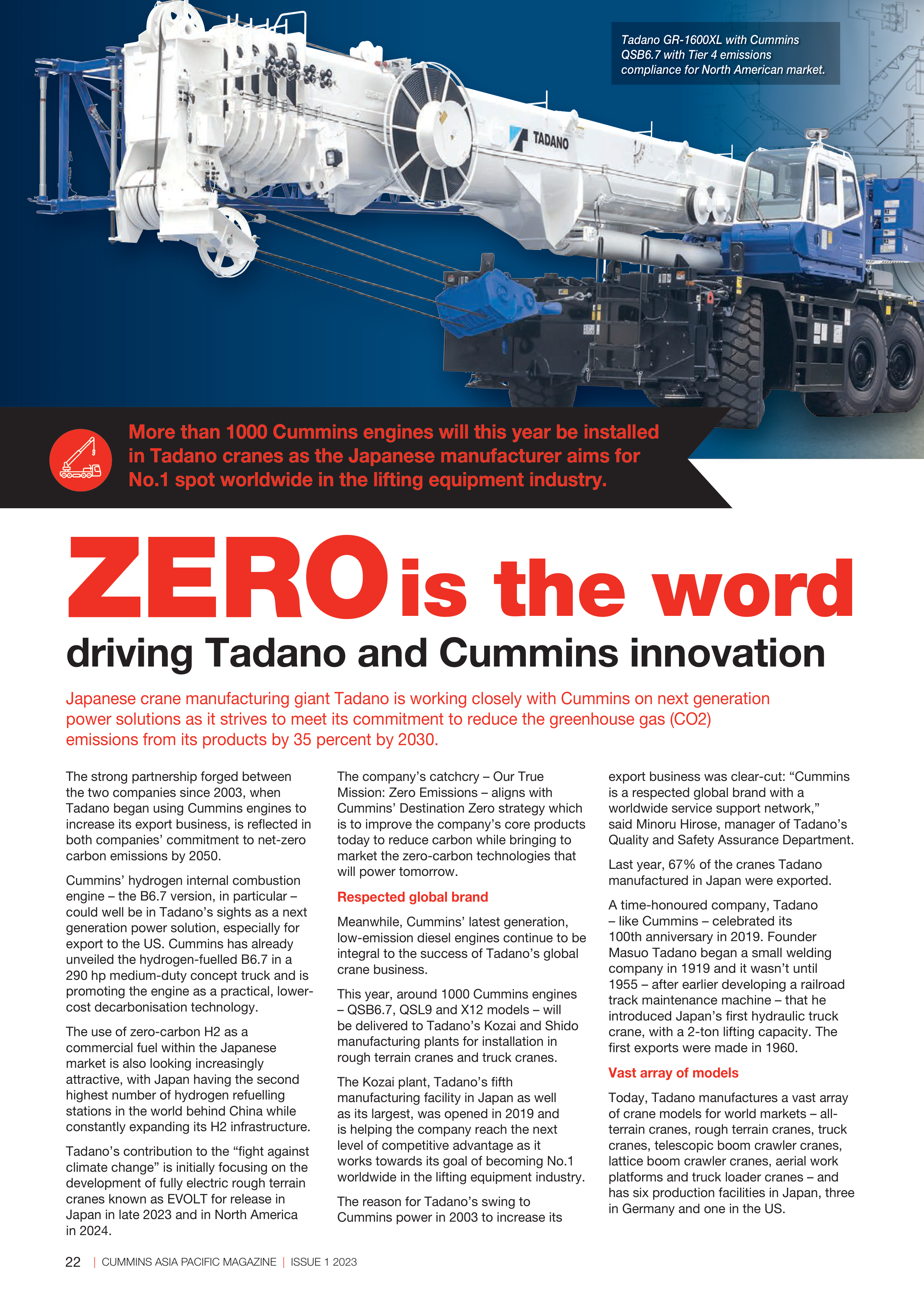 Cummins Asia Pacific Magazine — page 22