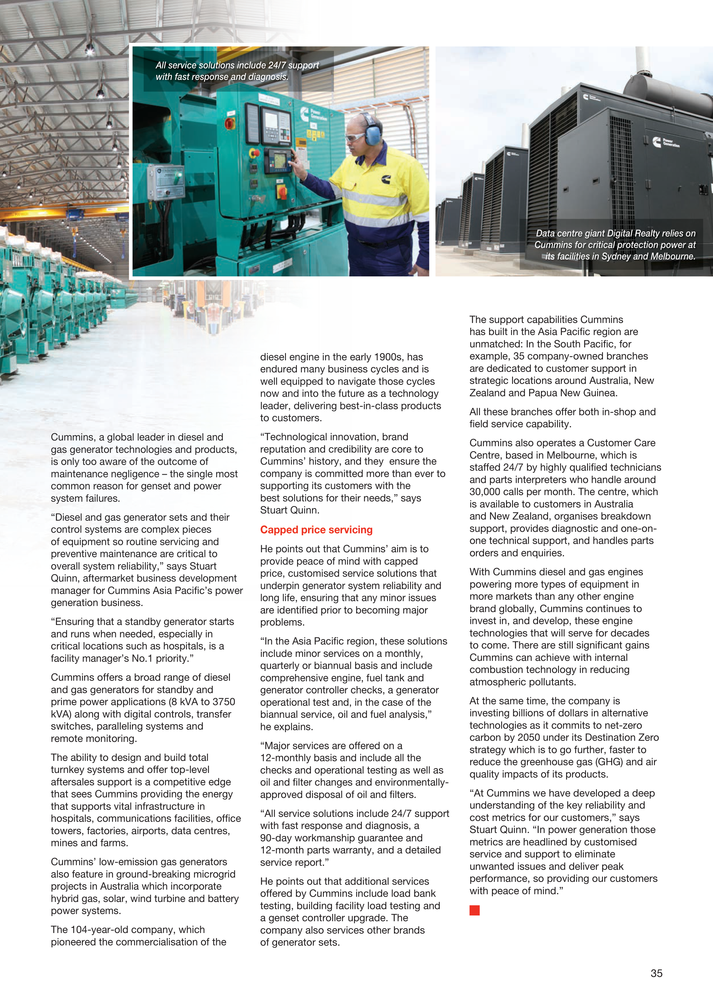 Cummins Asia Pacific Magazine — page 35