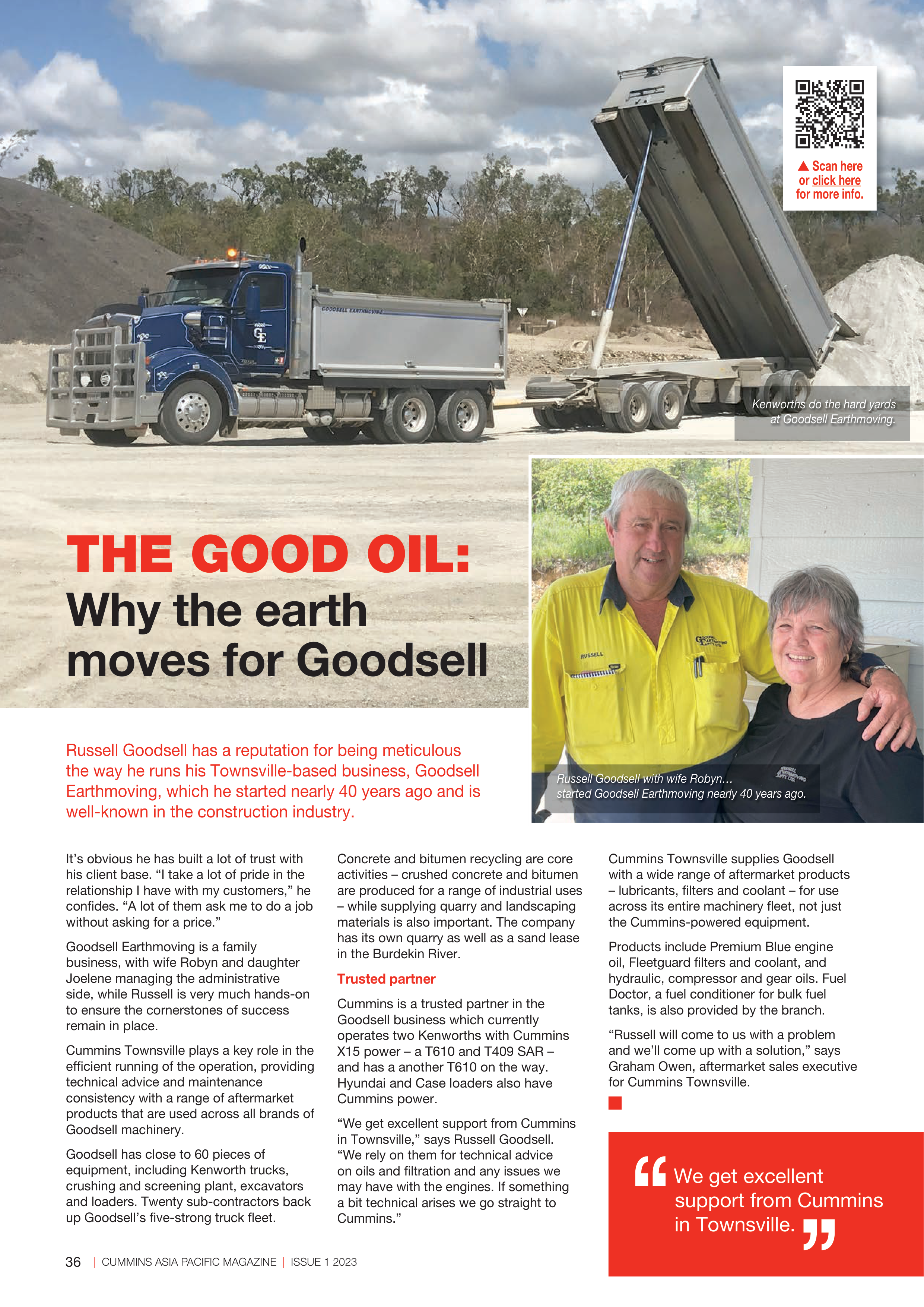 Cummins Asia Pacific Magazine — page 36