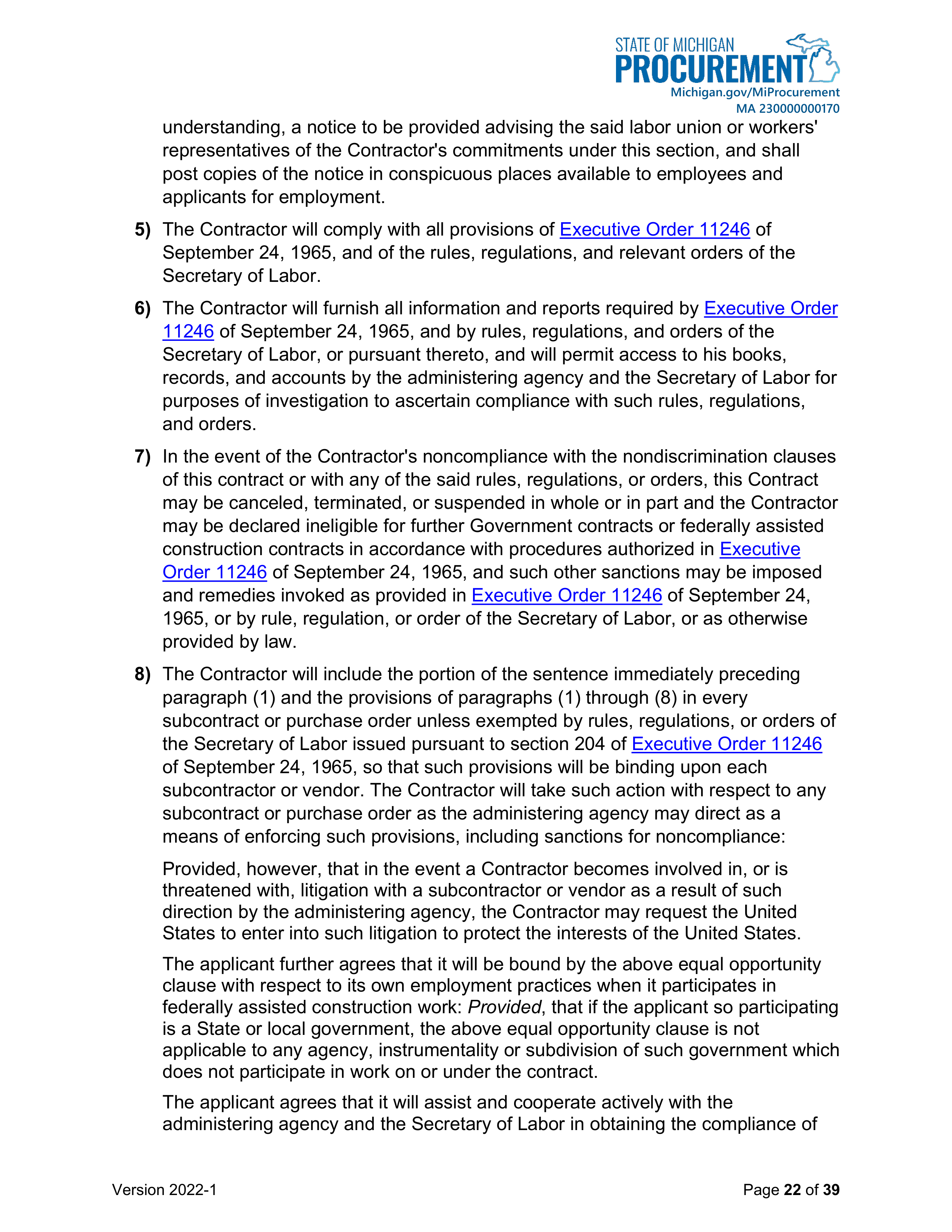 DELOITTE CONTRACT CHANGE NOTICE — page 24