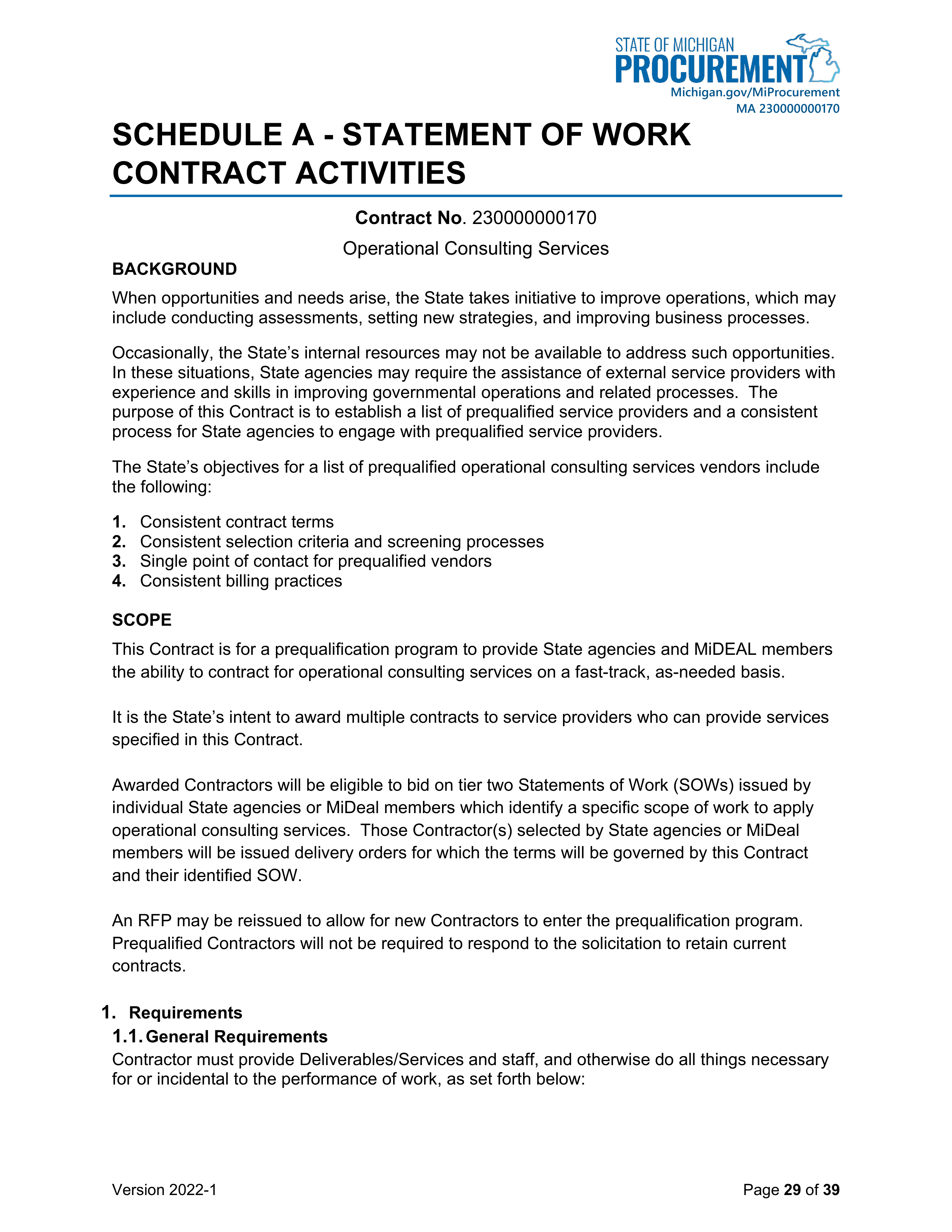 DELOITTE CONTRACT CHANGE NOTICE — page 31