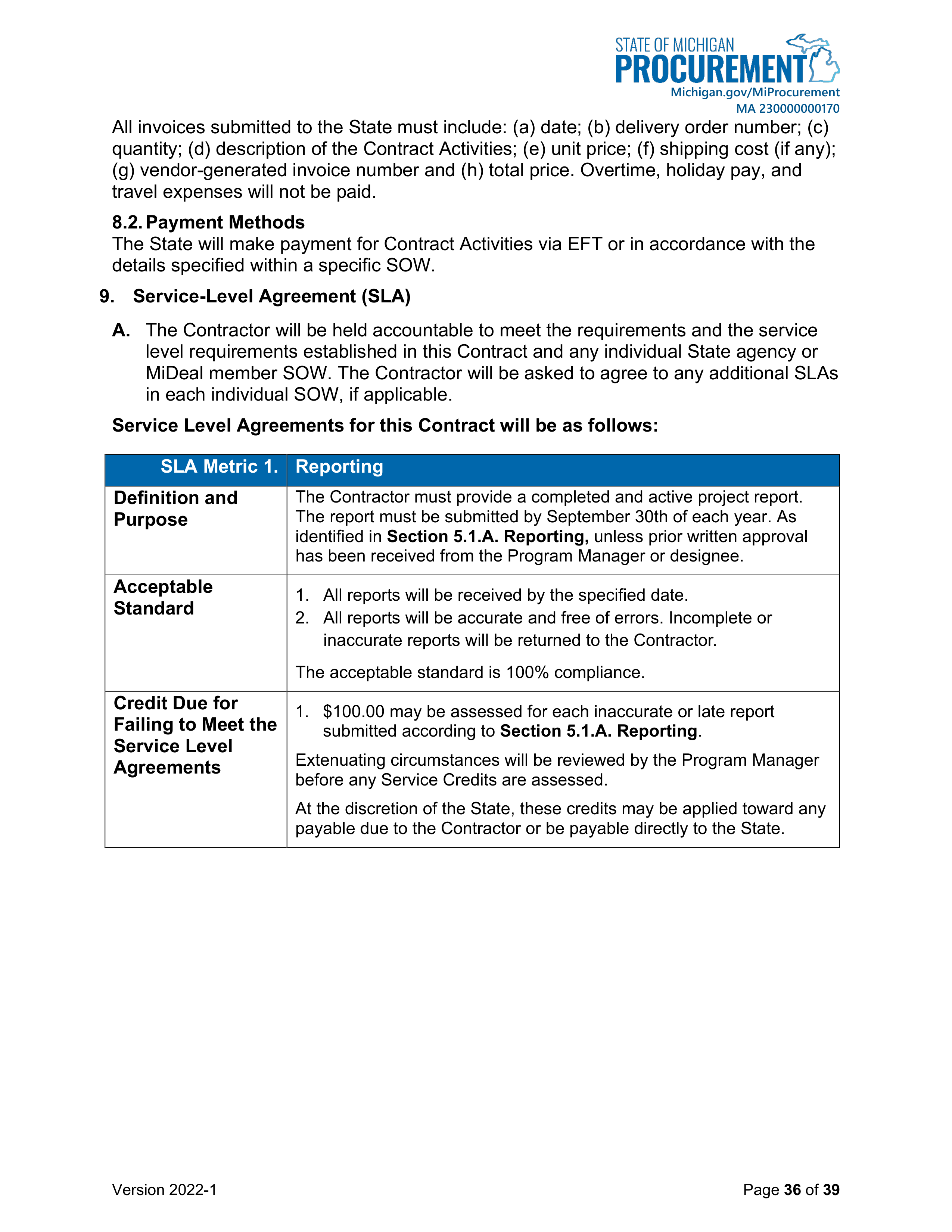 DELOITTE CONTRACT CHANGE NOTICE — page 38