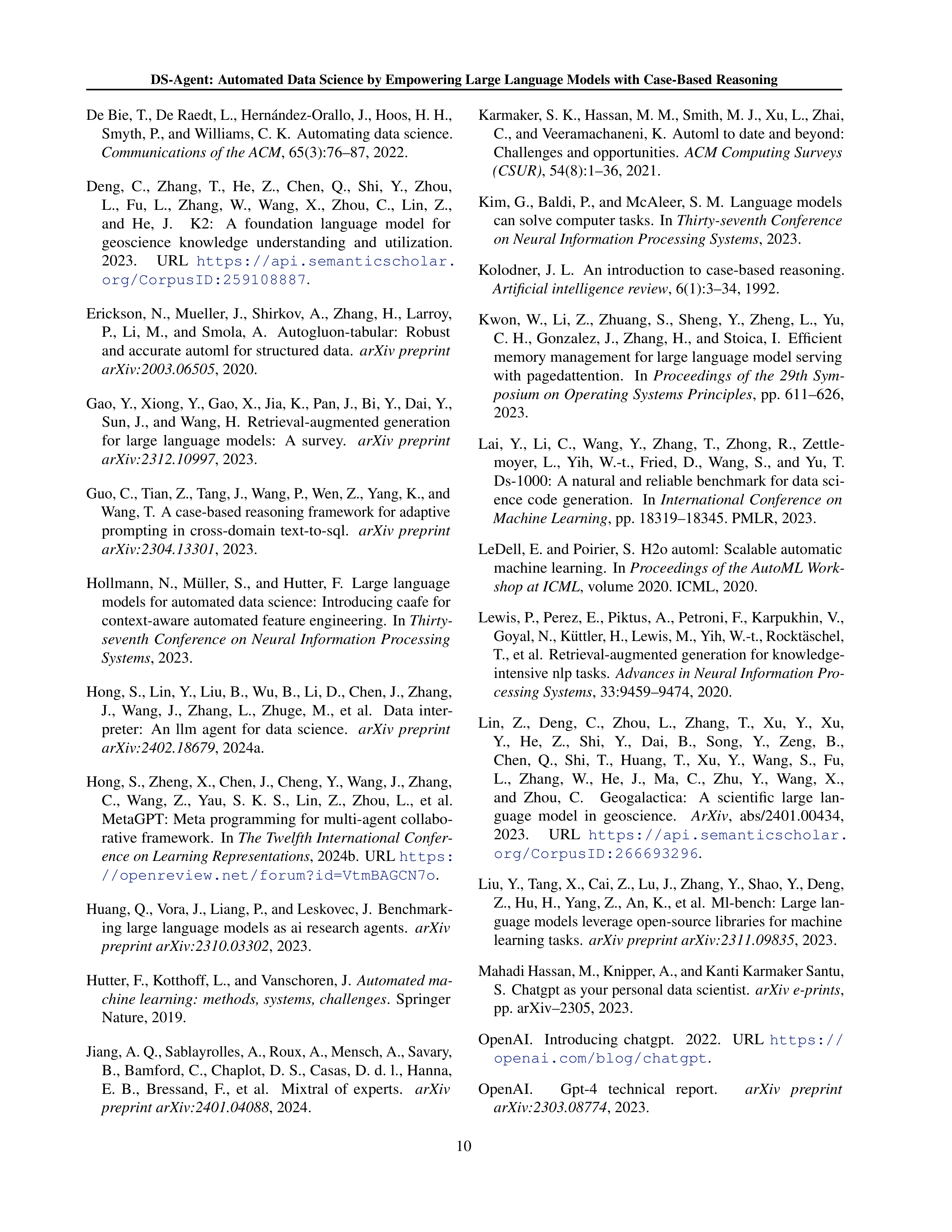 DS Agent for Data Science Automation — page 10