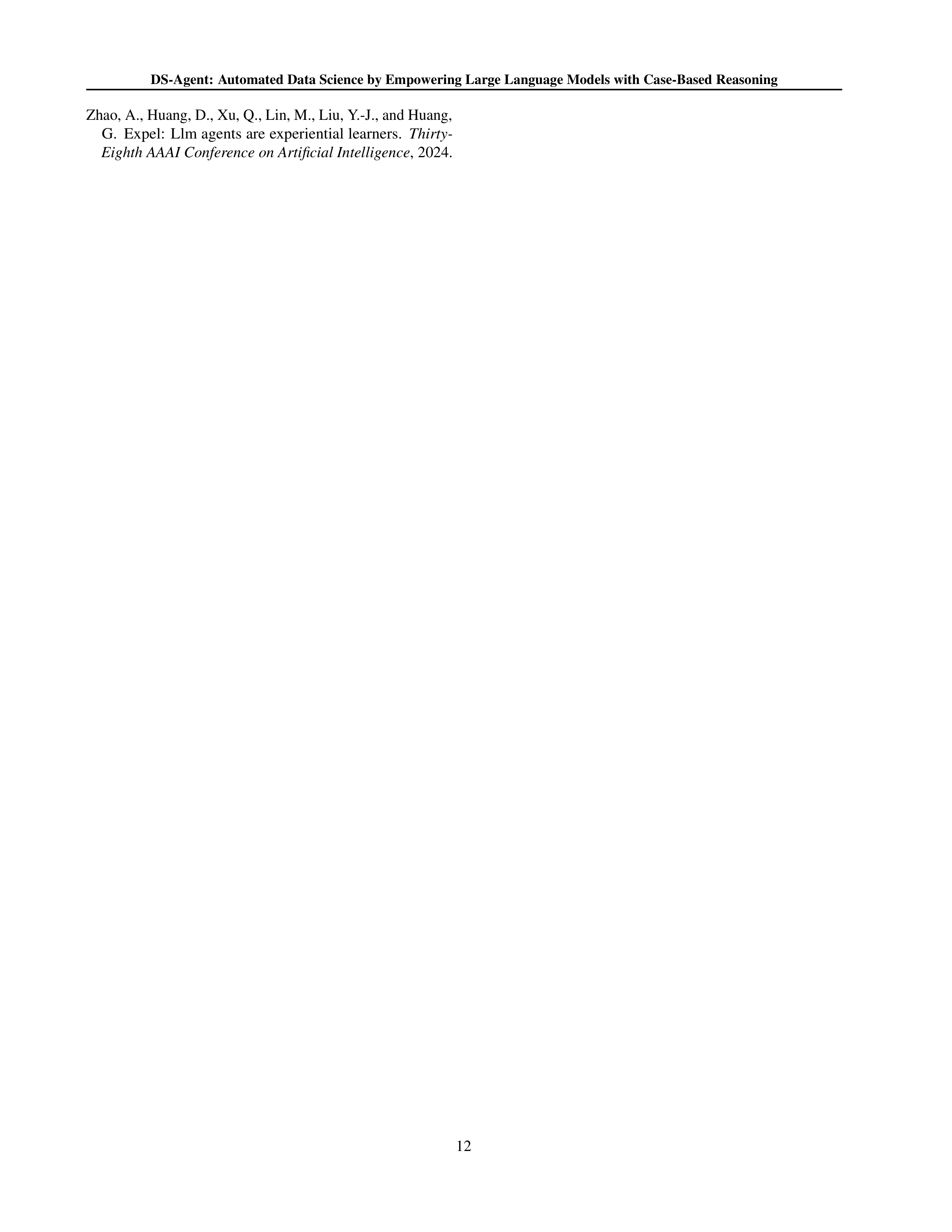 DS Agent for Data Science Automation — page 12
