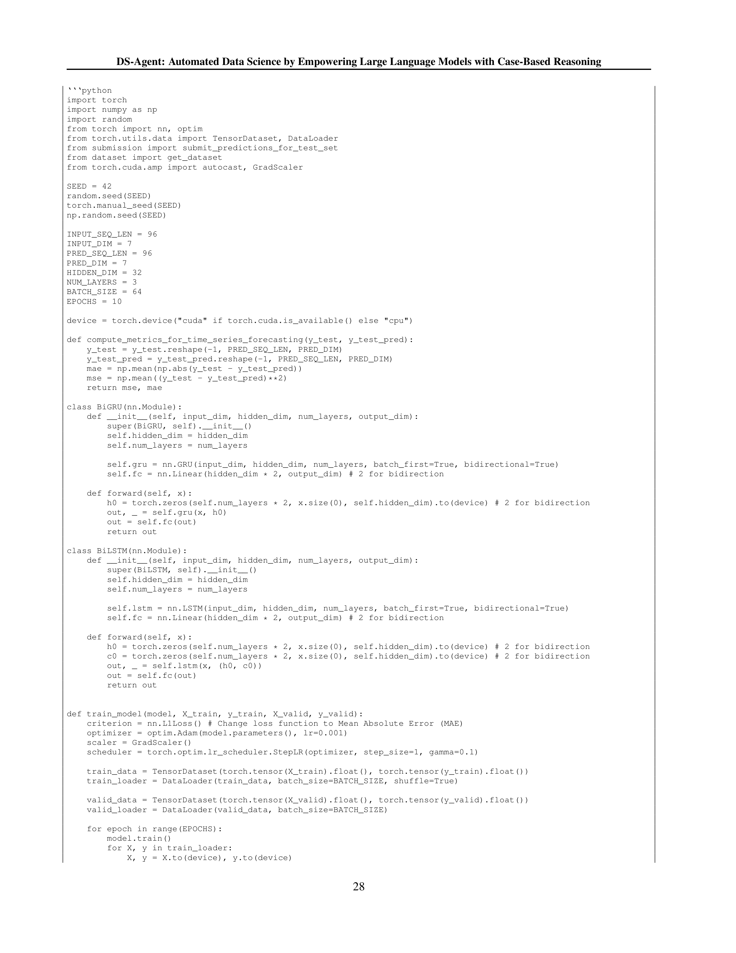 DS Agent for Data Science Automation — page 28