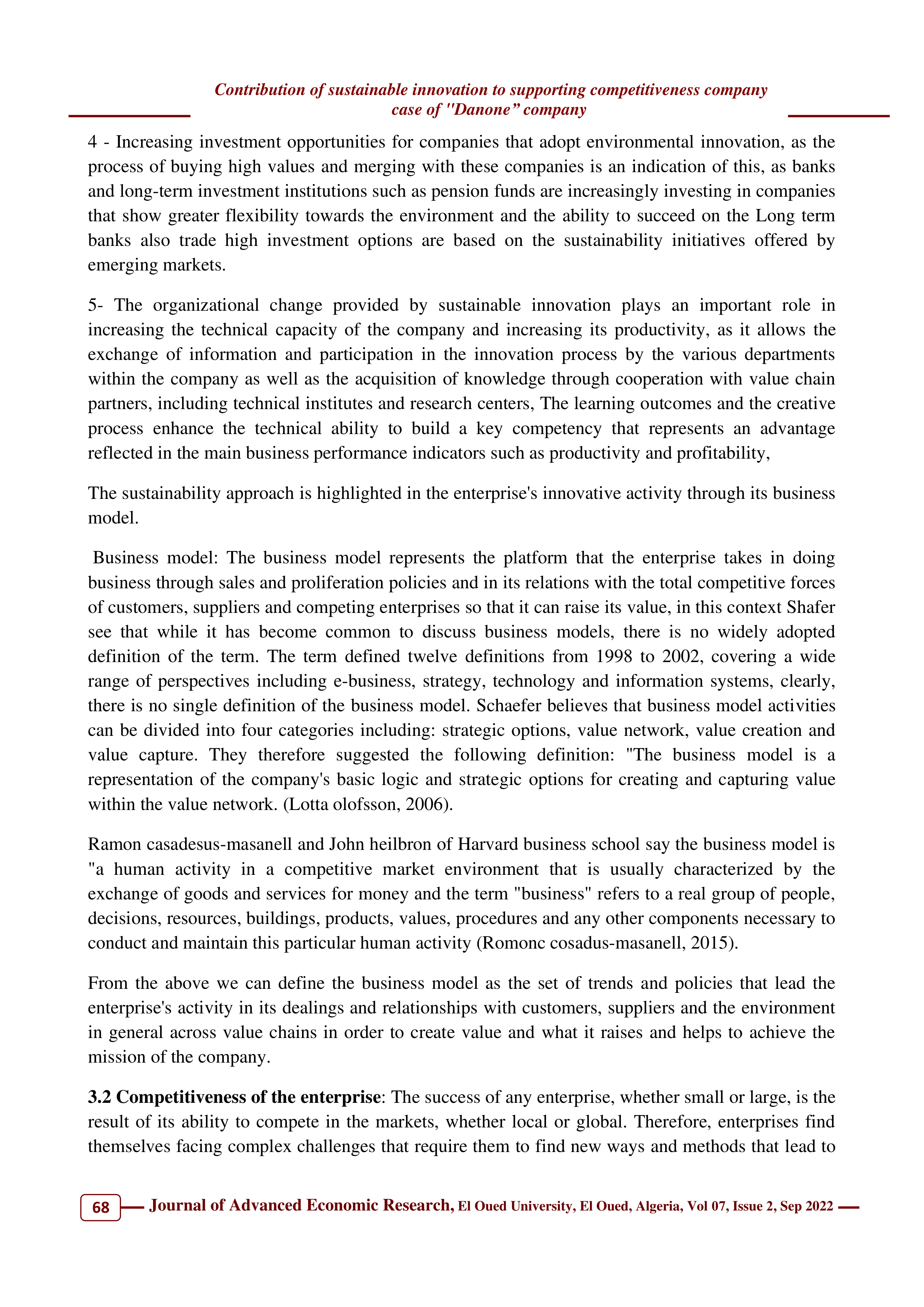 Danone Sustainability Report — page 8