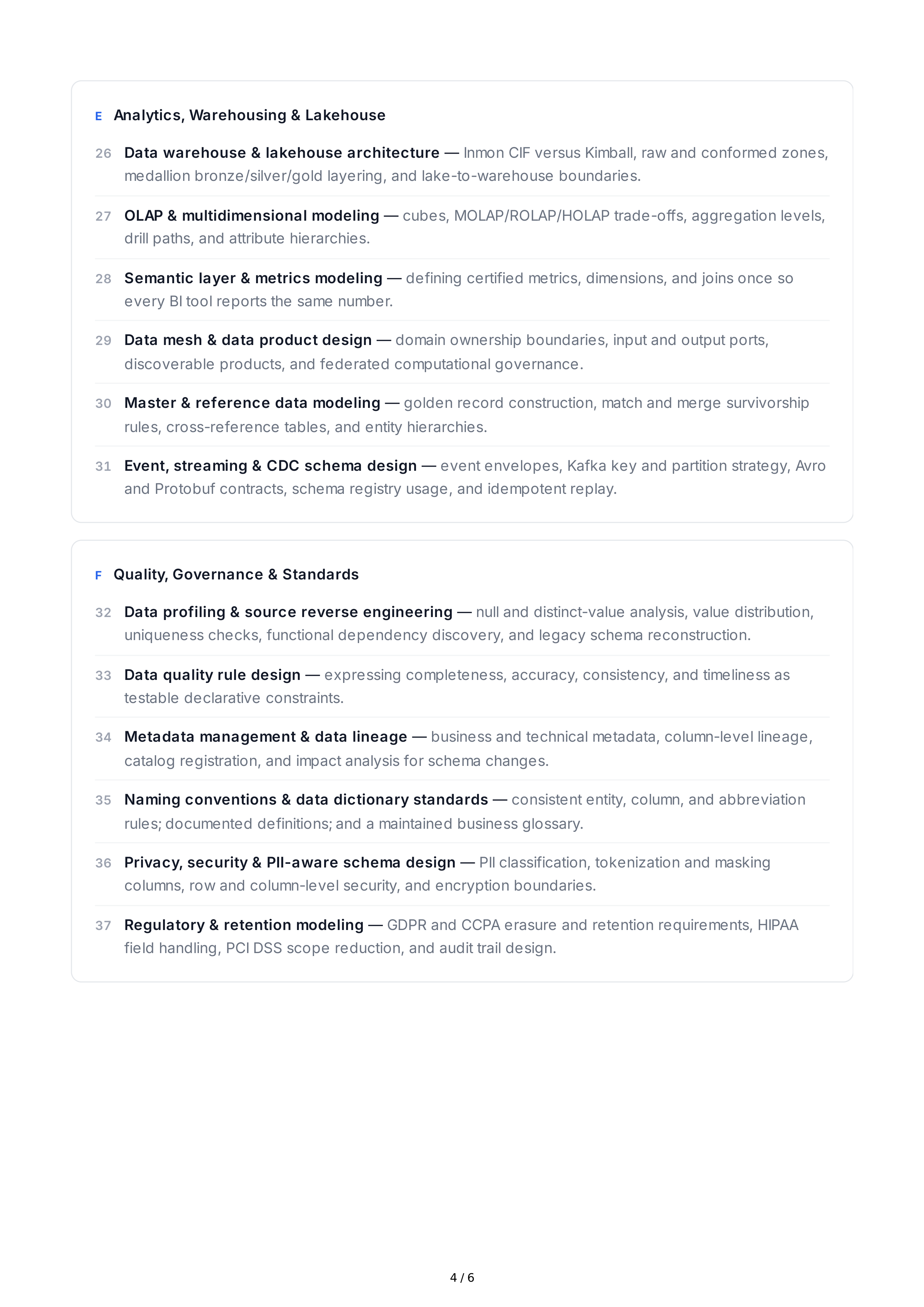 Data Modeling Hard Skills — page 4