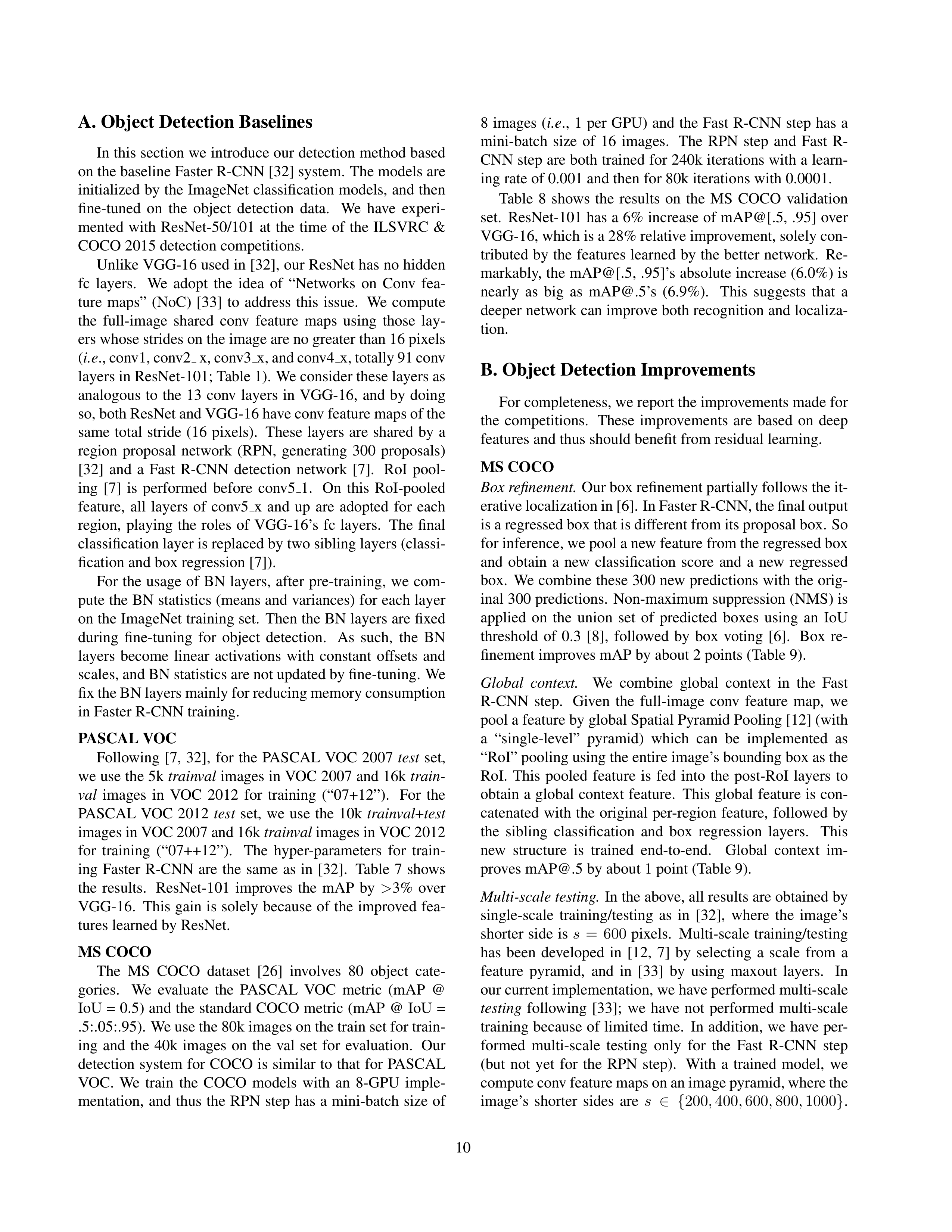 Deep Residual Learning for Image Recognition Research Paper by Microsoft — page 10