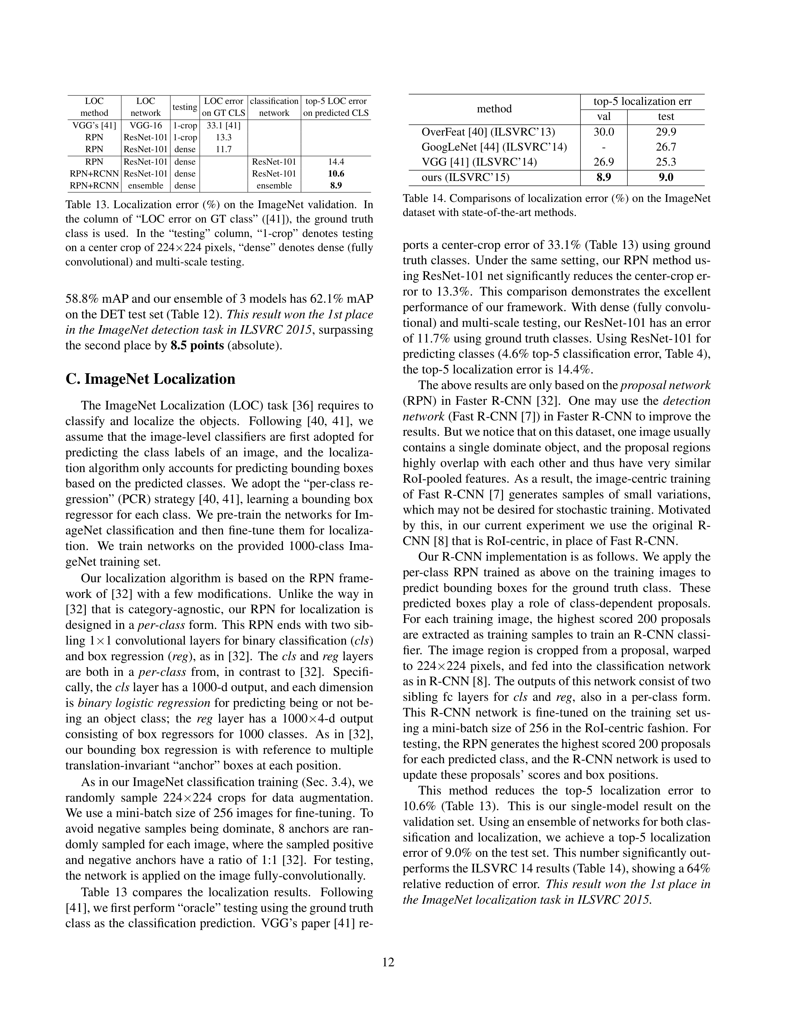 Deep Residual Learning for Image Recognition Research Paper by Microsoft — page 12