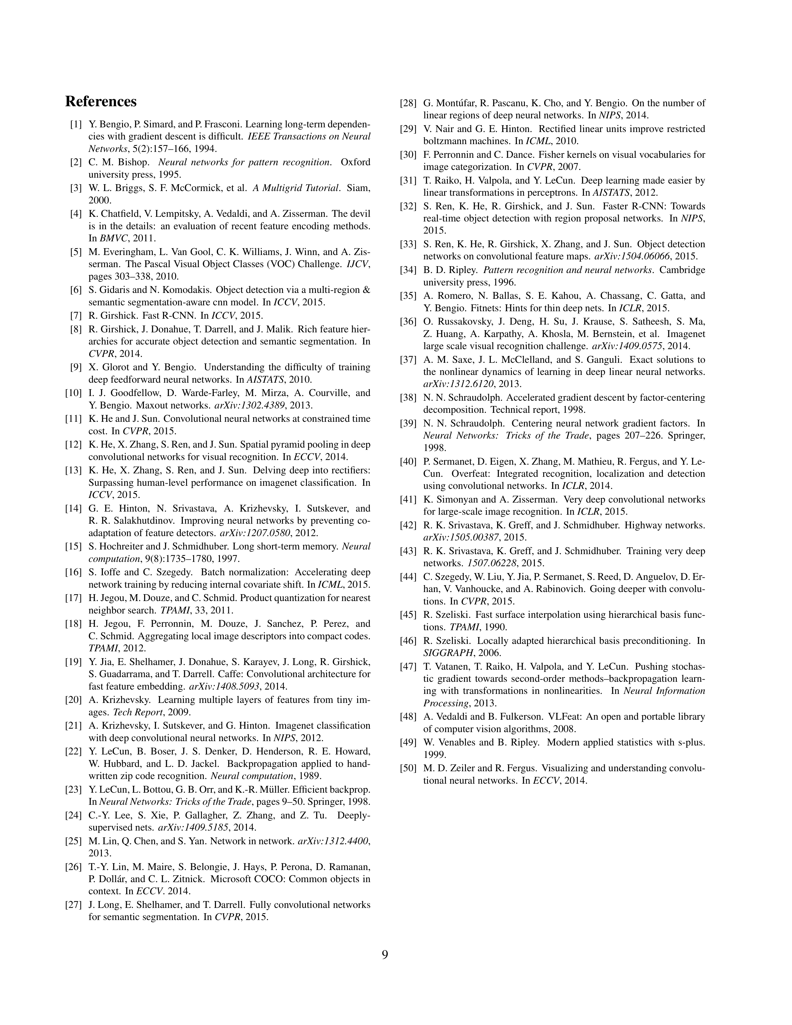 Deep Residual Learning for Image Recognition Research Paper by Microsoft — page 9