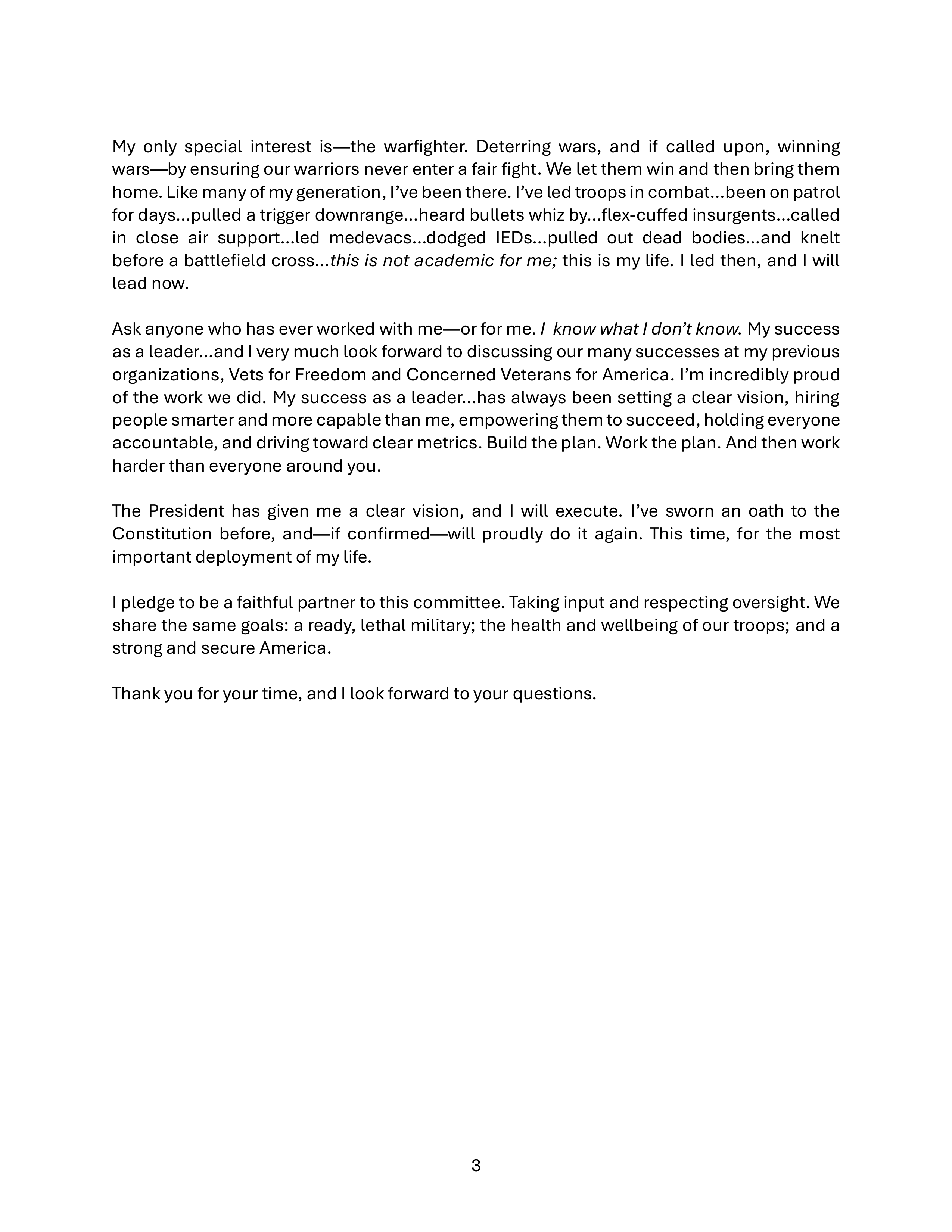 Defense Confirmation Opening Statement — page 3