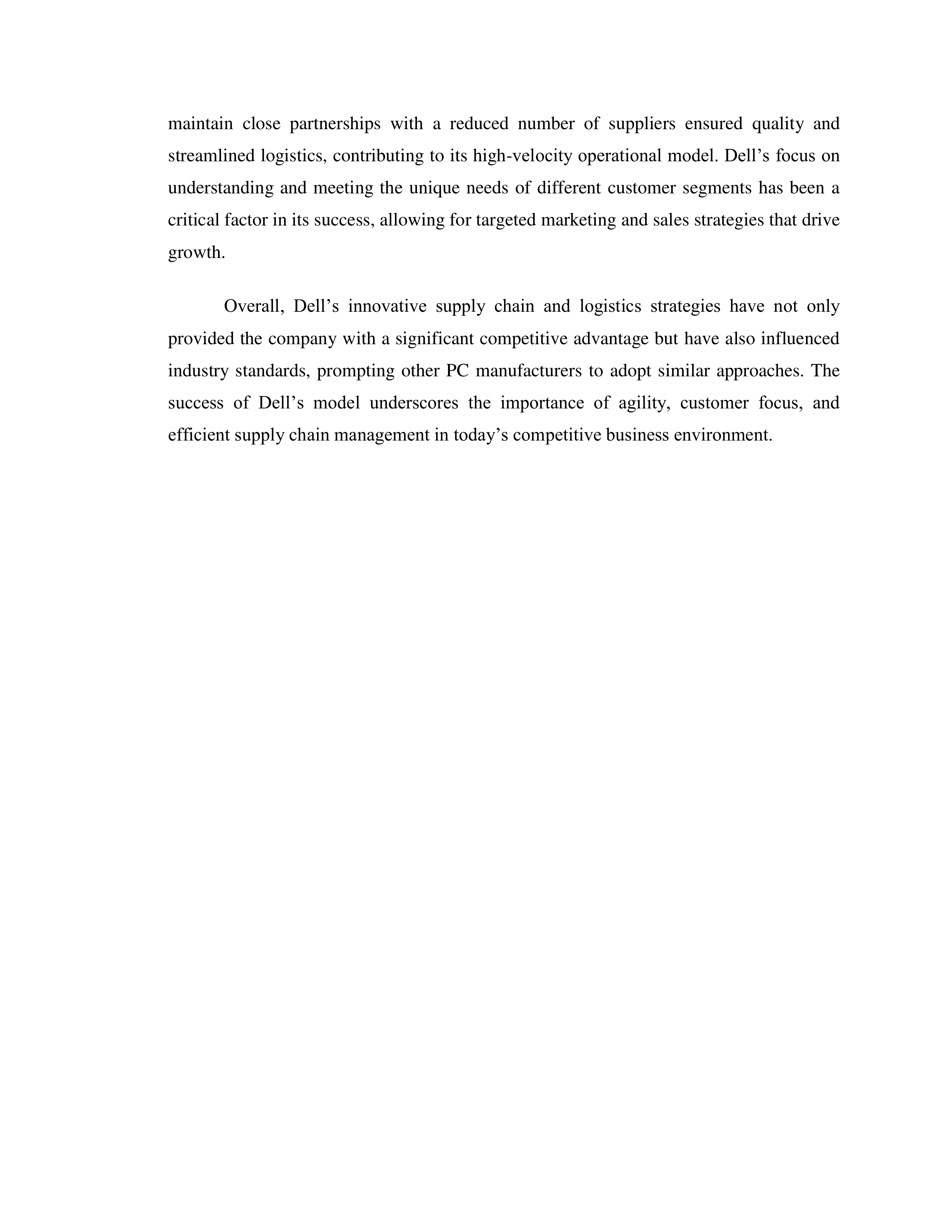 DELL Case Study  — page 13