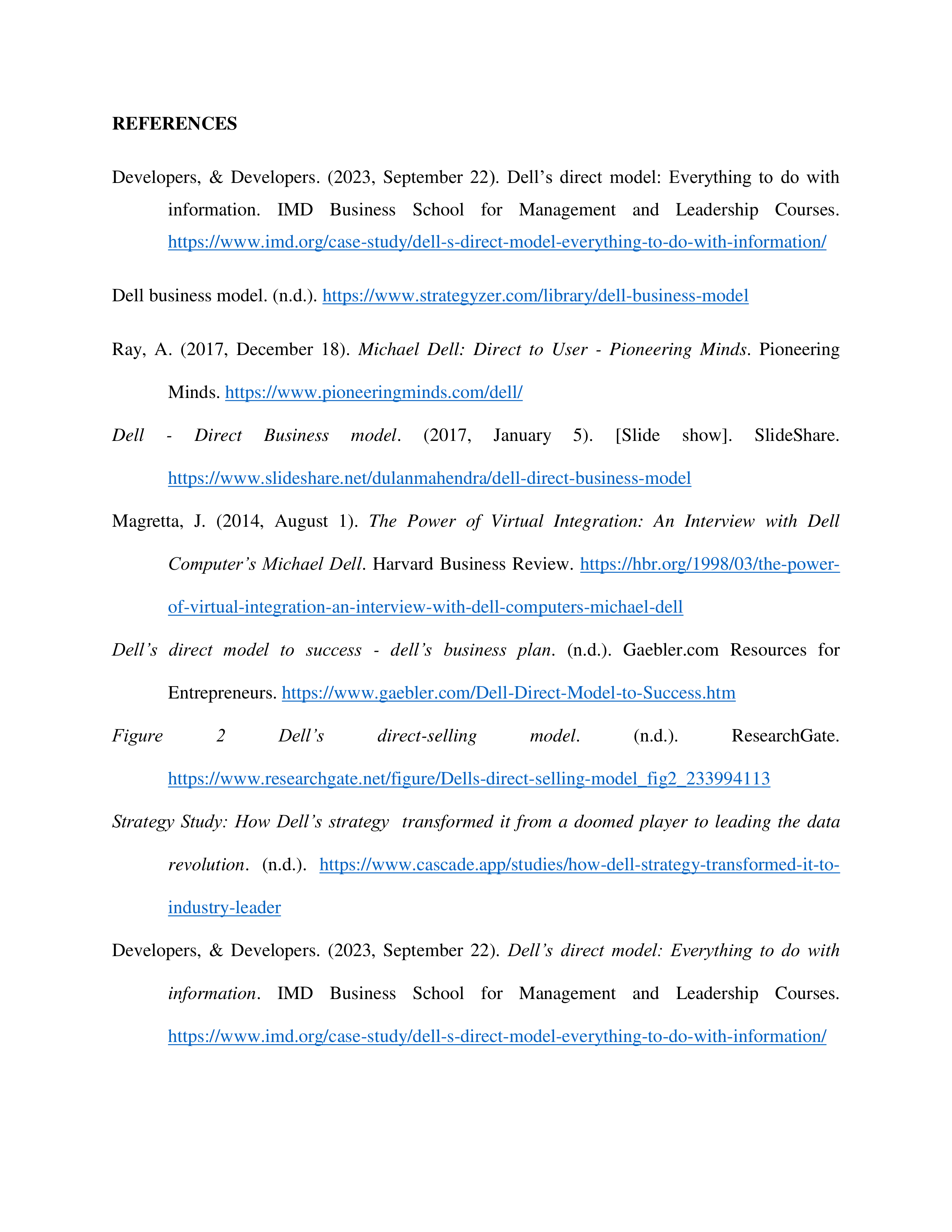 DELL Case Study  — page 14