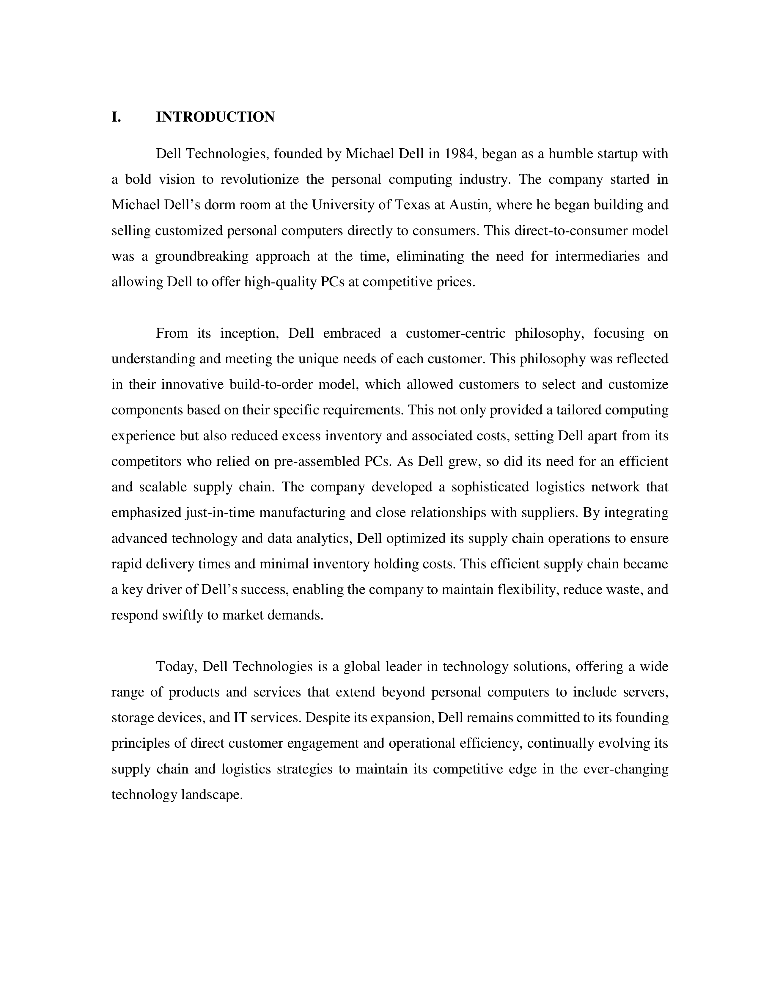DELL Case Study  — page 2
