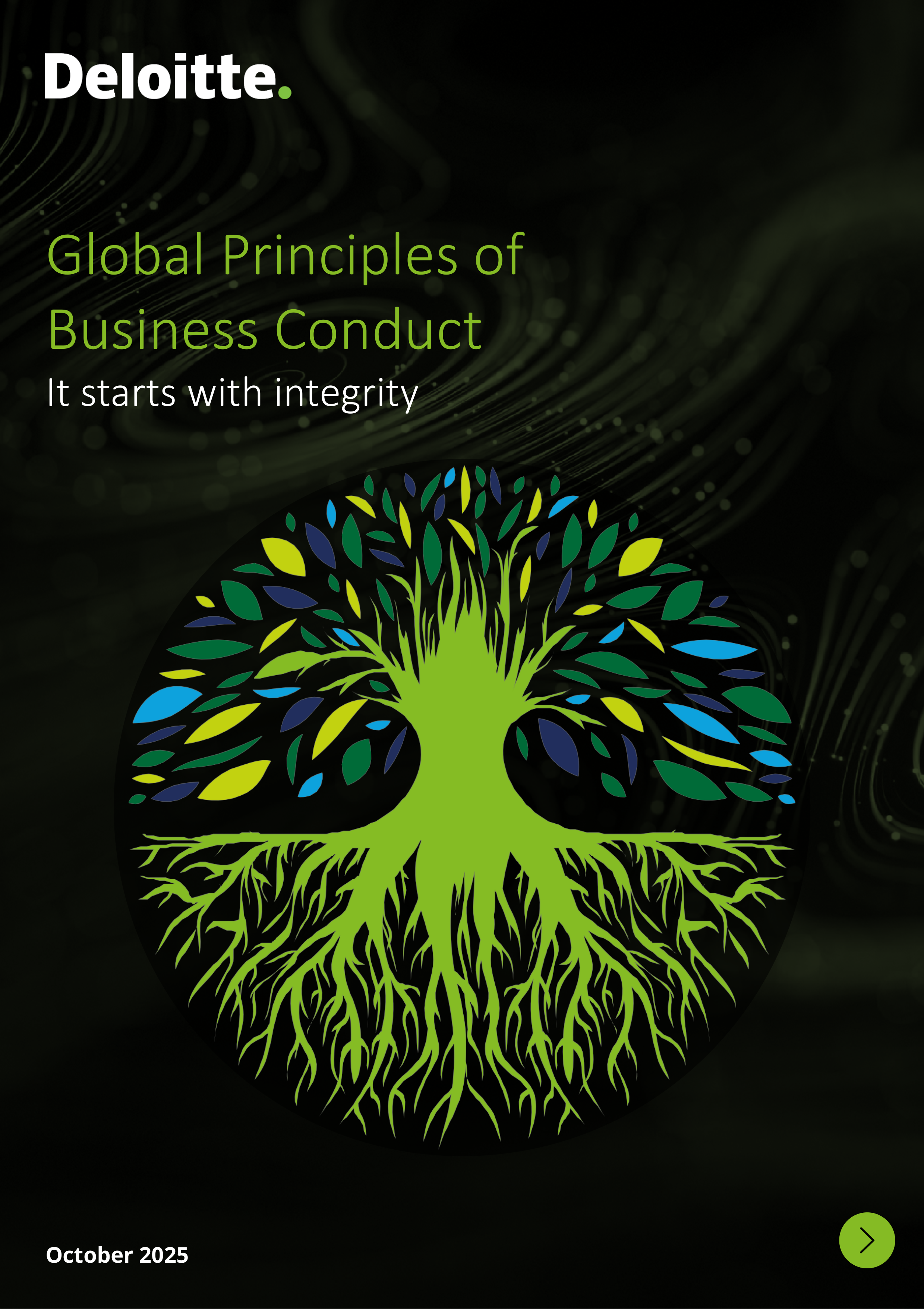Deloitte Global Principles of Business Conduct Handbook — page 1