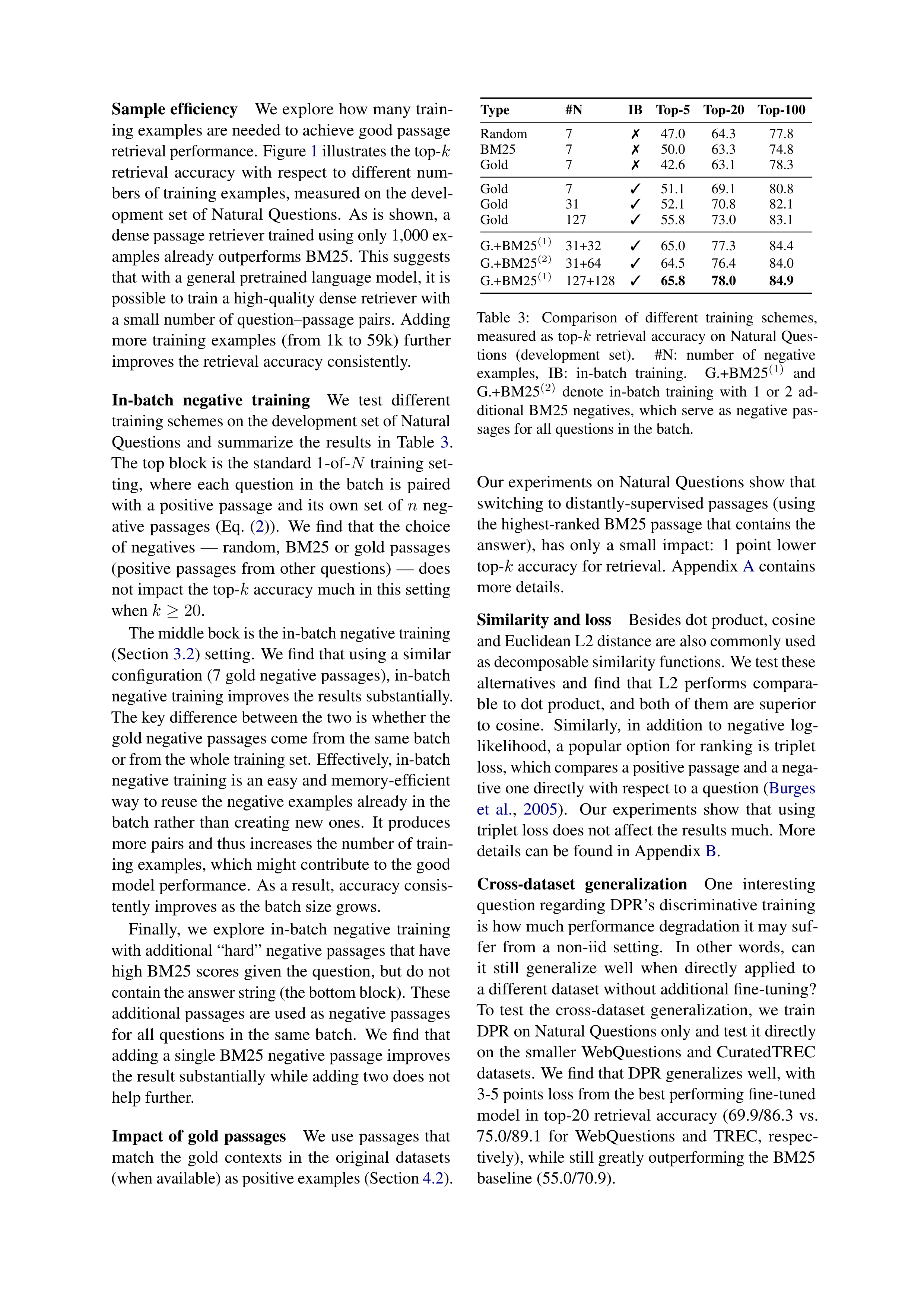Dense Passage Retrieval Research Paper by Facebook AI — page 6