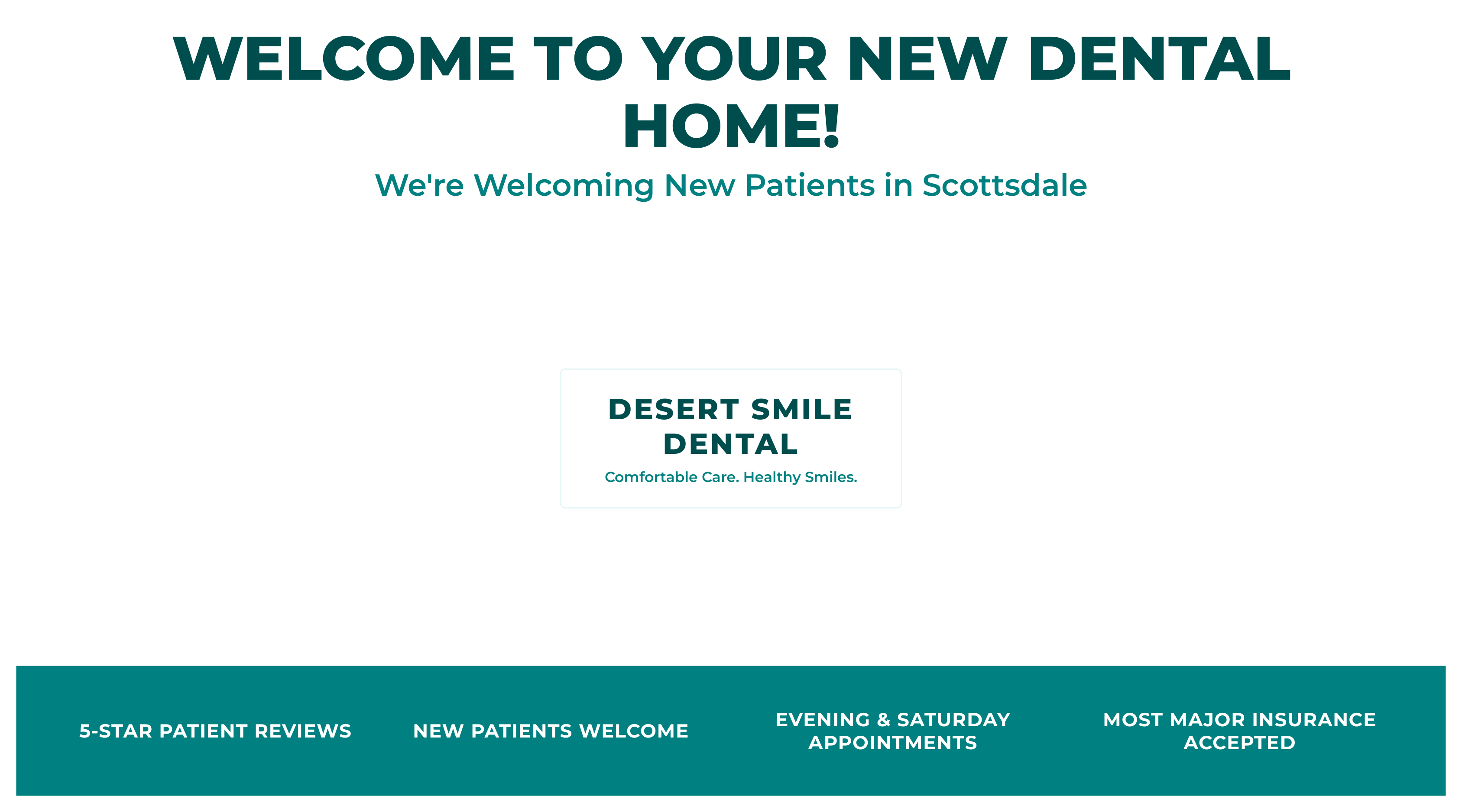 Dental New Patient Acquisition Smile Showcase Postcard — page 1