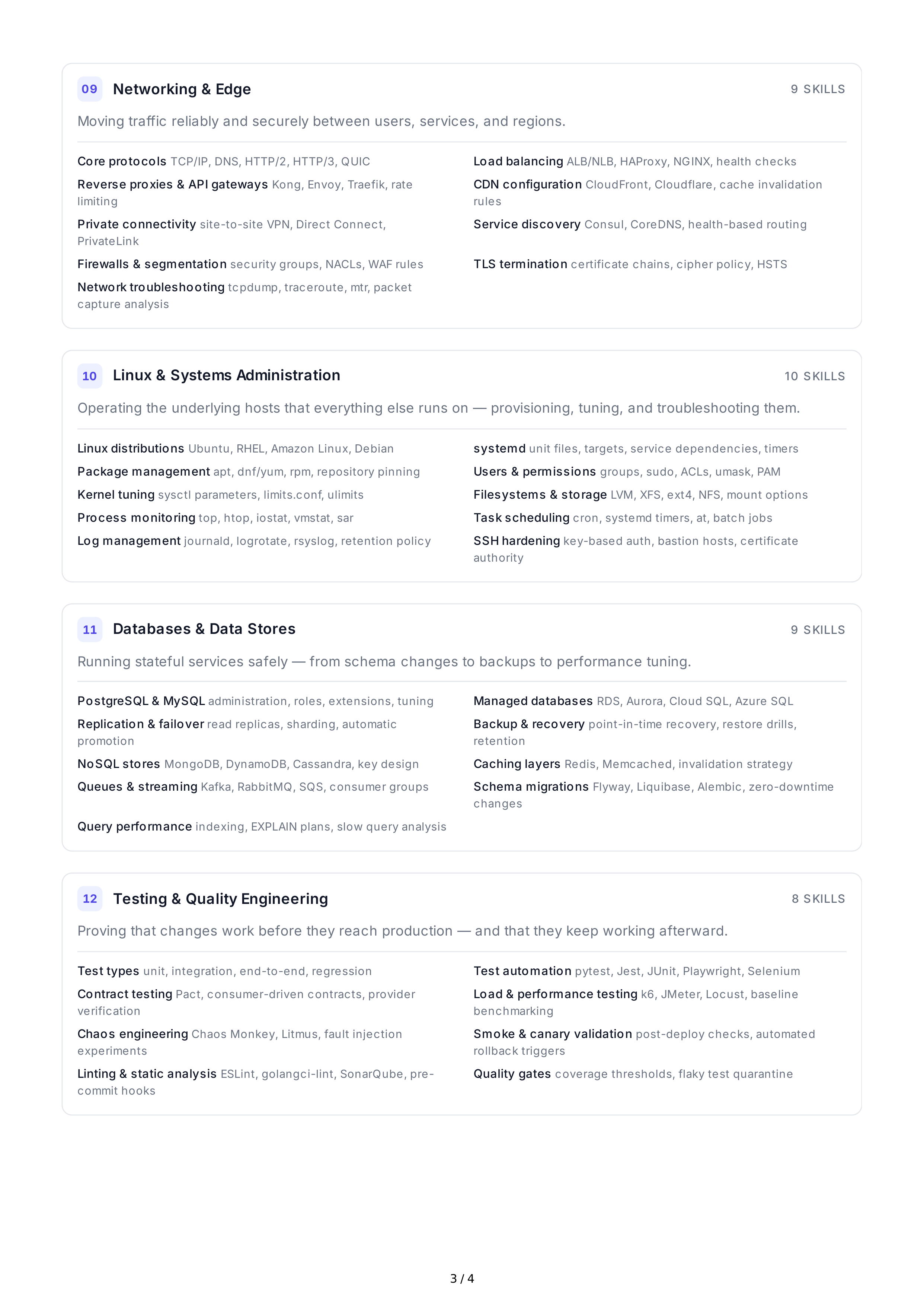 DevOps Technical Skills — page 3