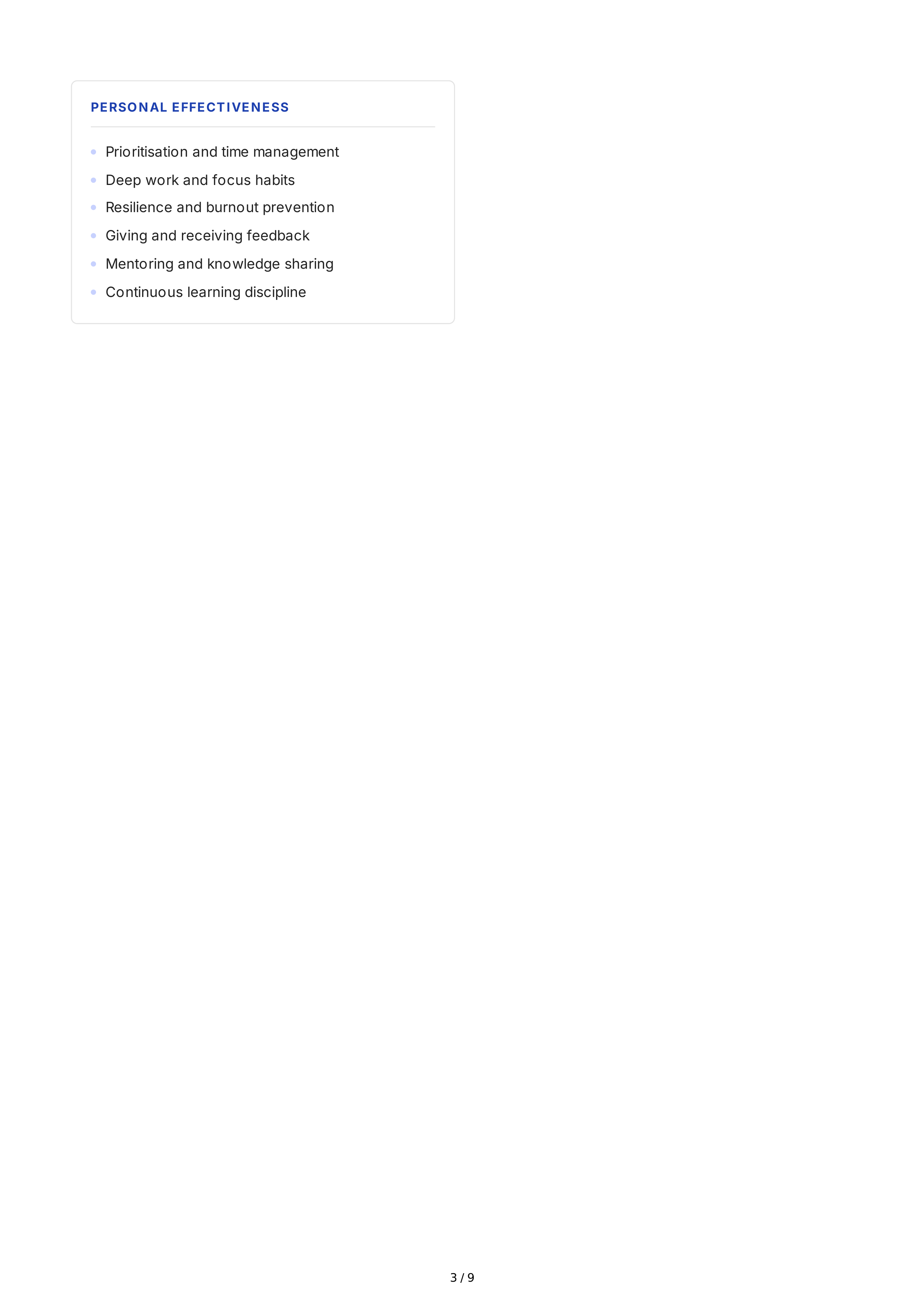 Digital Literacy Professional Goals — page 3