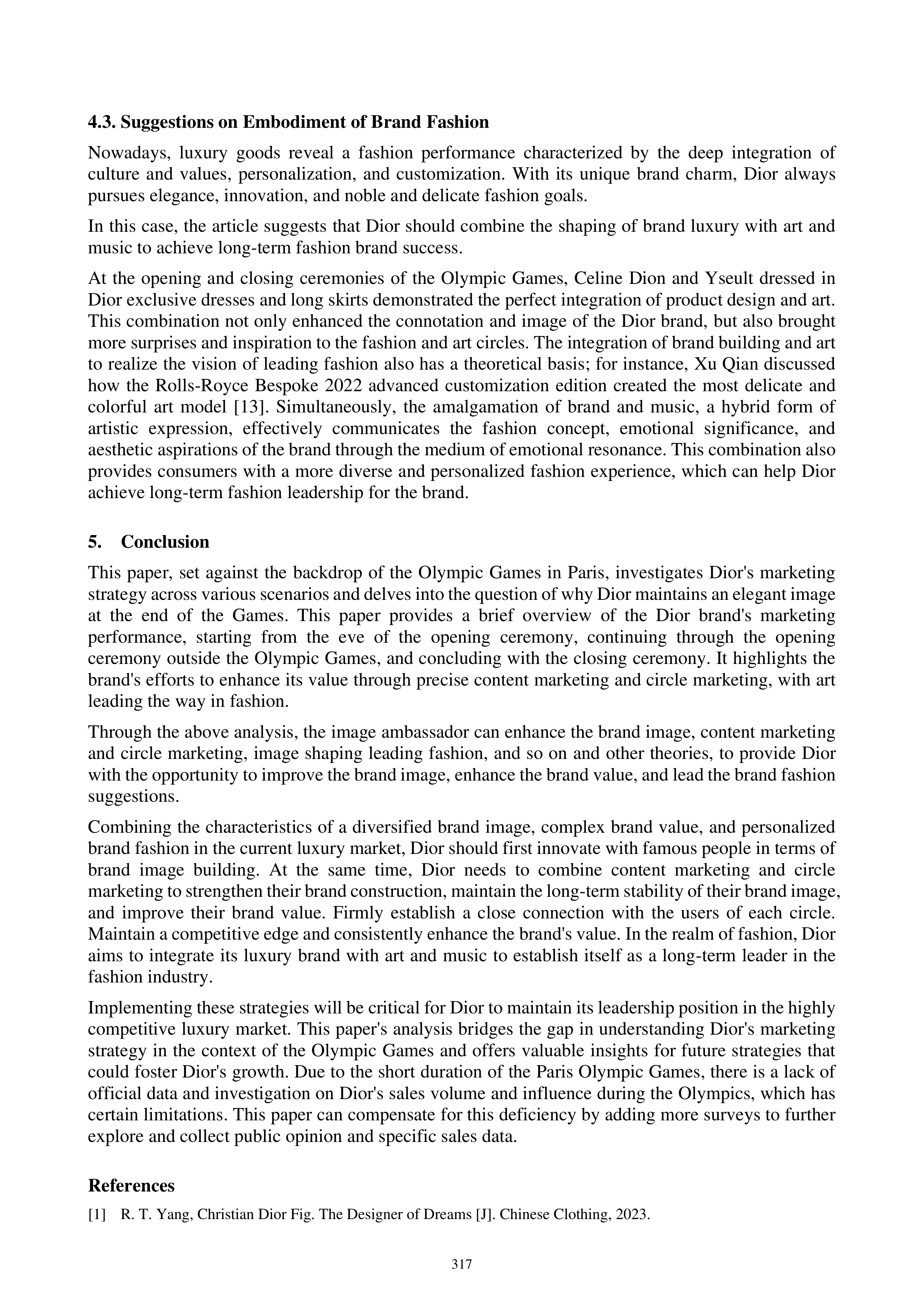 Dior Marketing Strategy — page 7