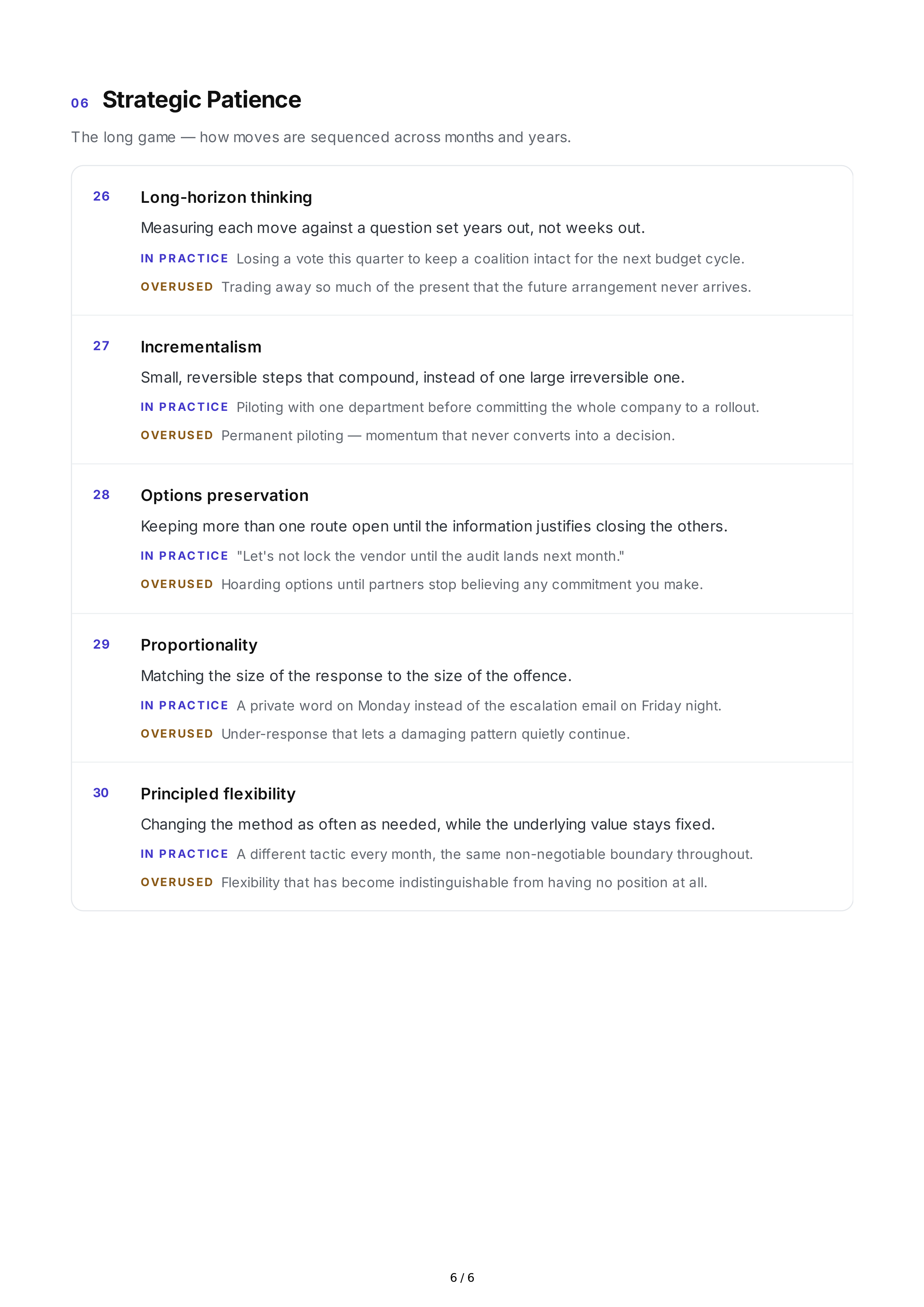 Diplomacy Personality Traits — page 6