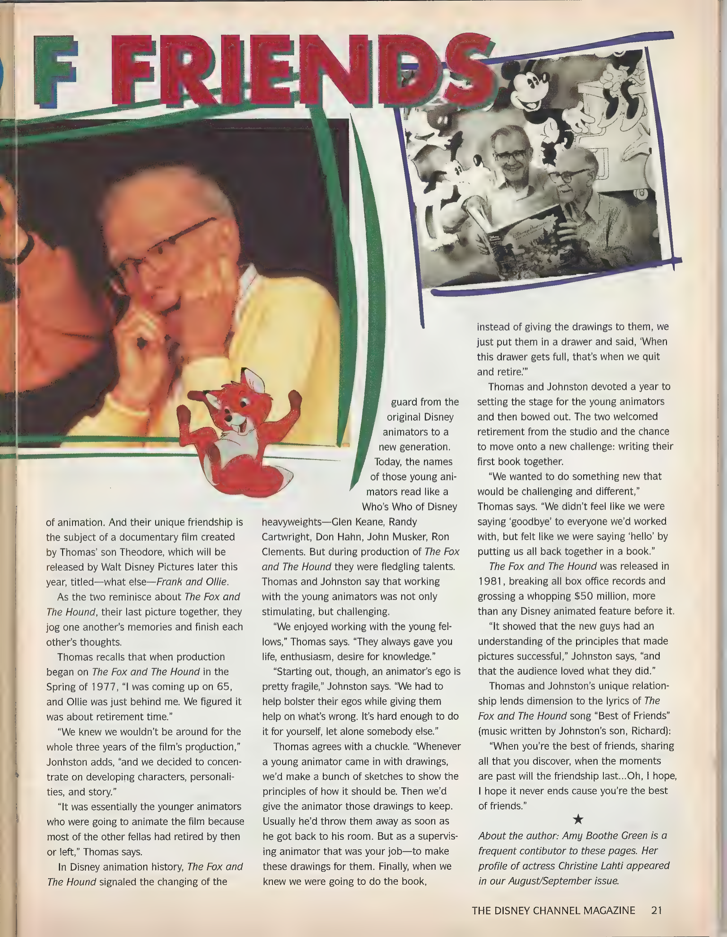 Disney Channel Magazine — page 23