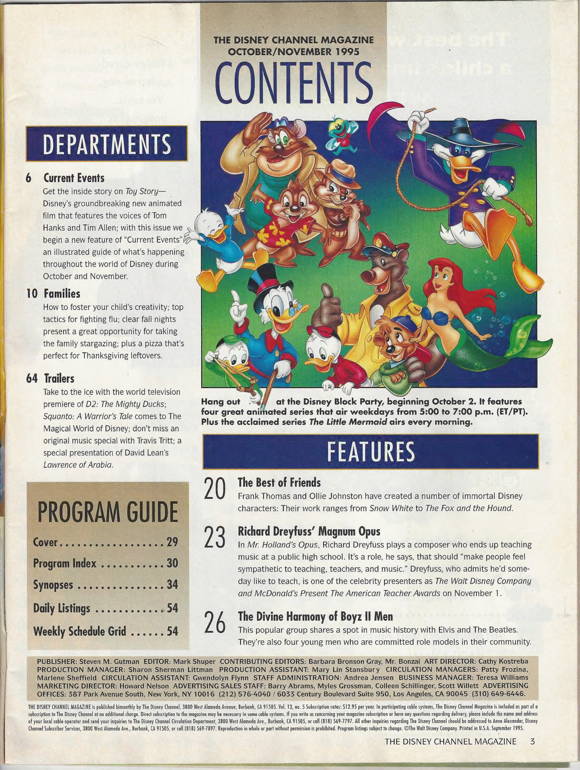 Disney Channel Magazine — page 5