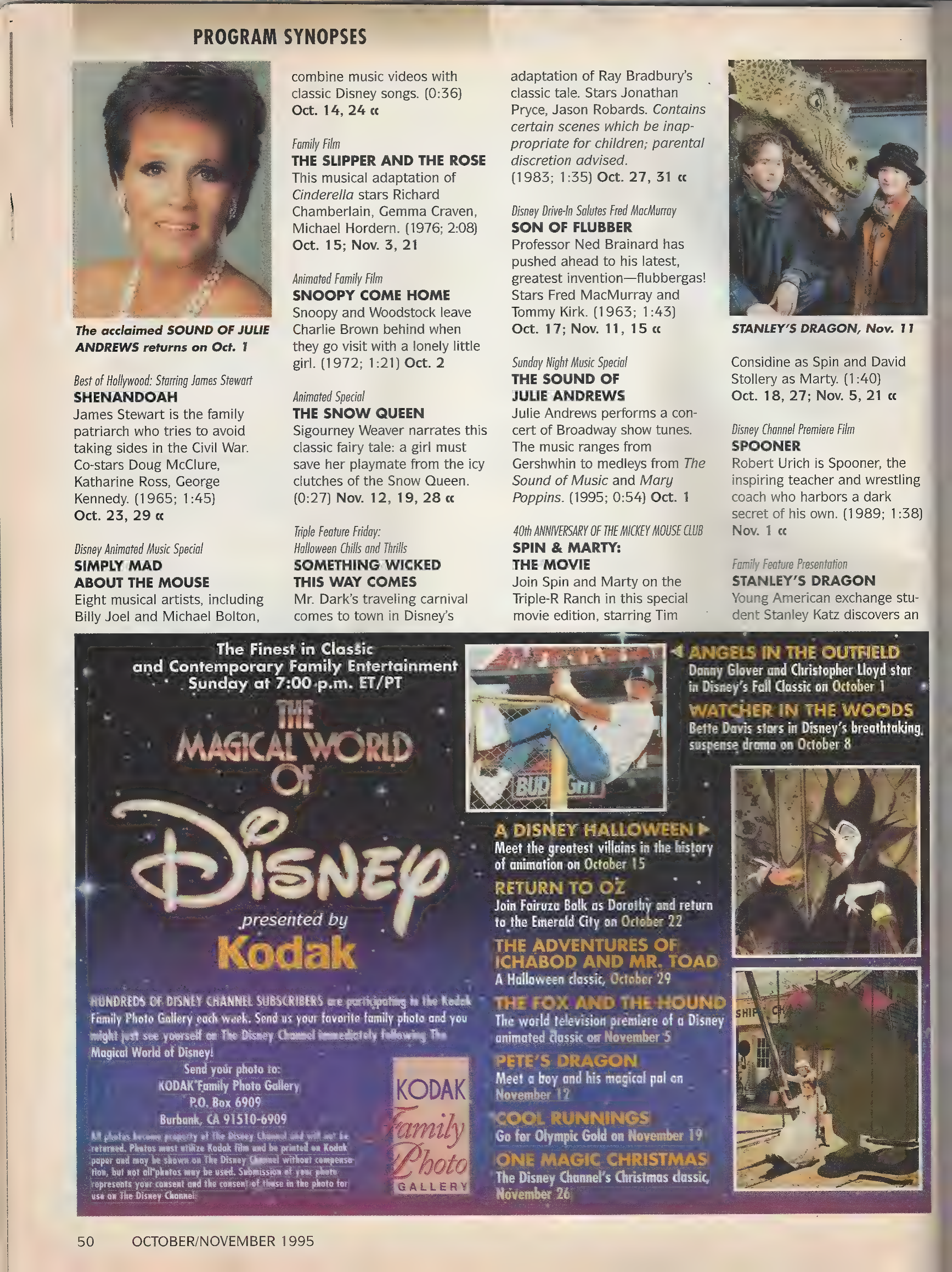 Disney Channel Magazine — page 52