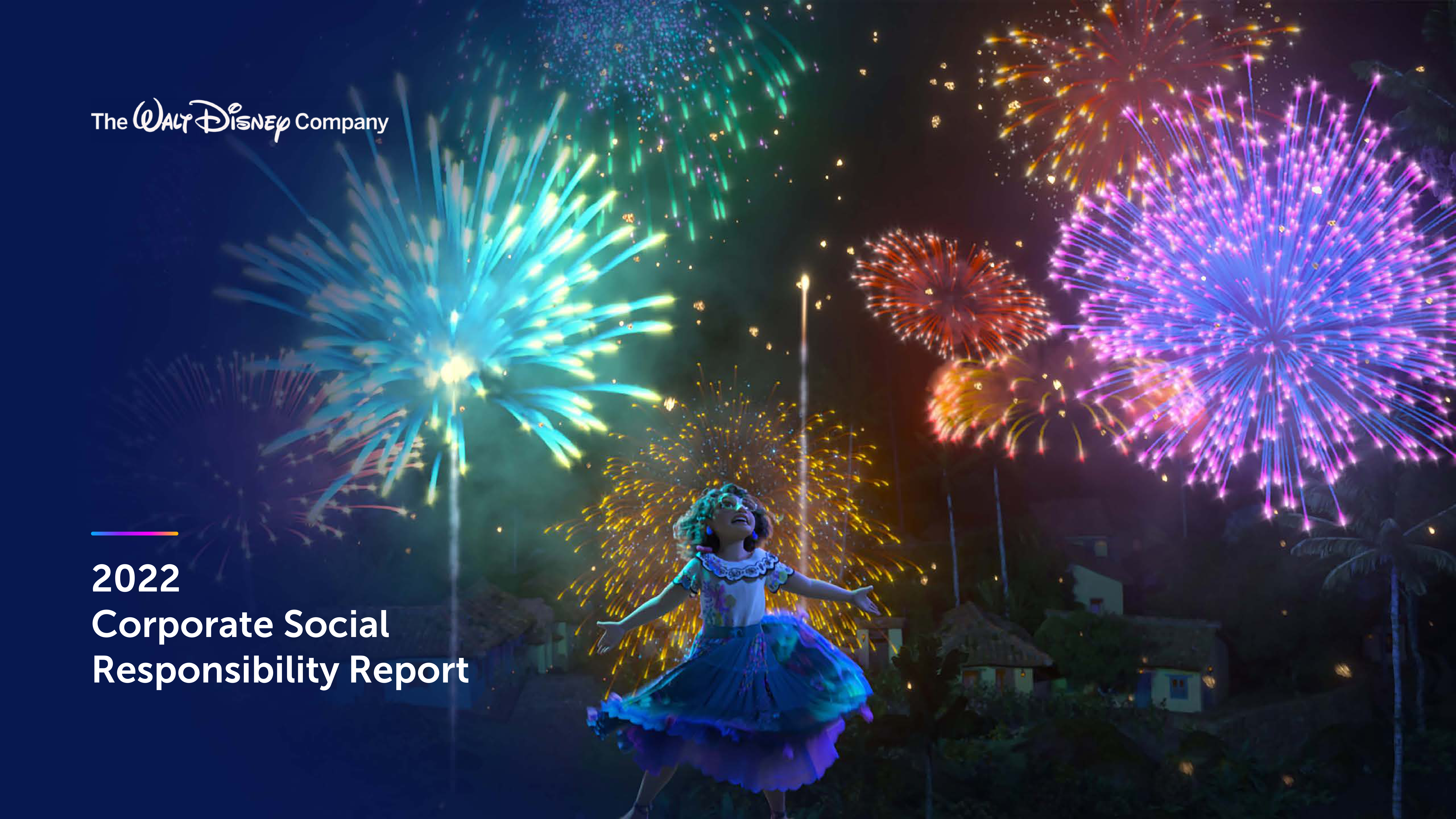 Disney Corporate Social Responsibility Report — page 1
