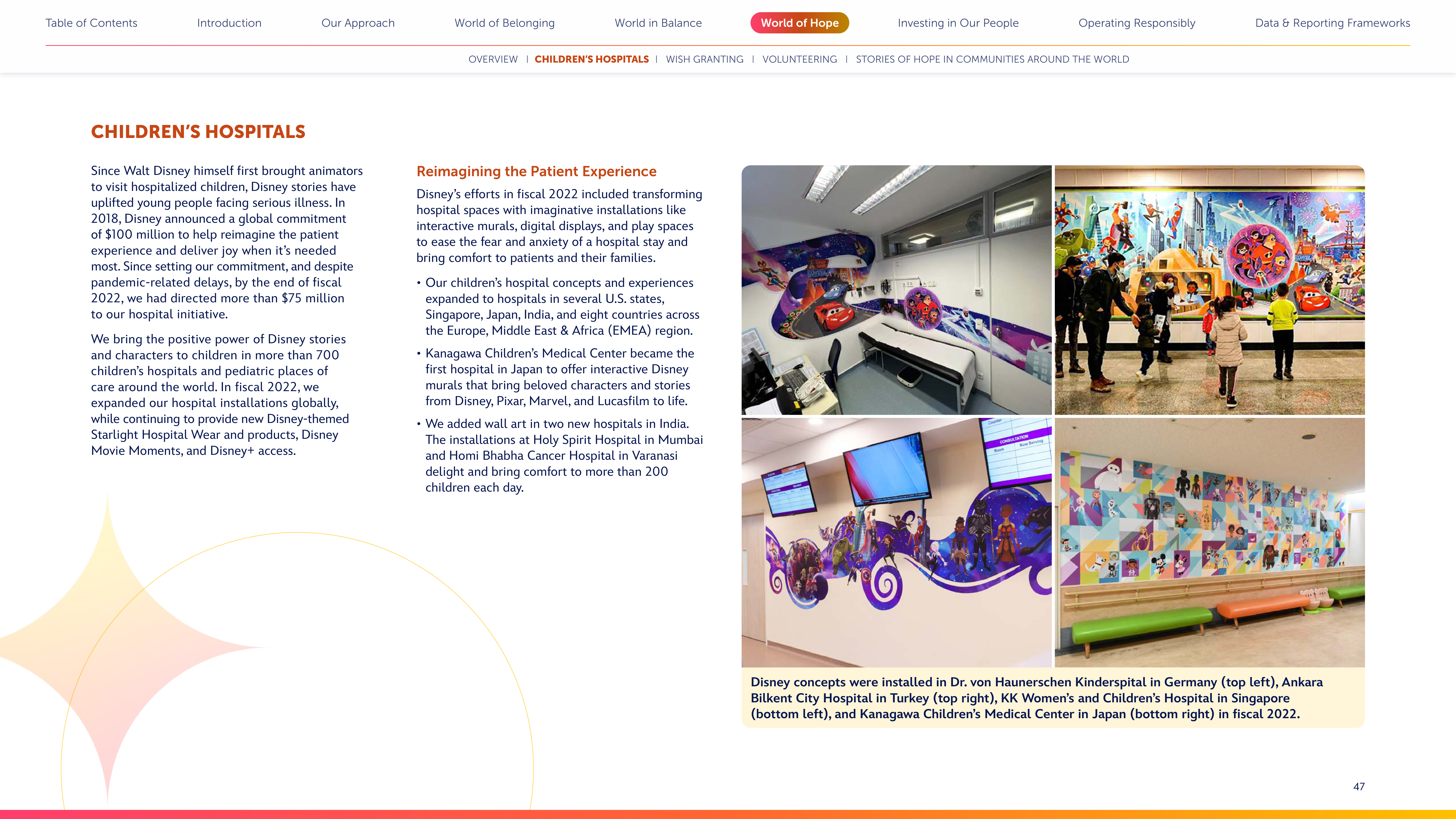 Disney Corporate Social Responsibility Report — page 47