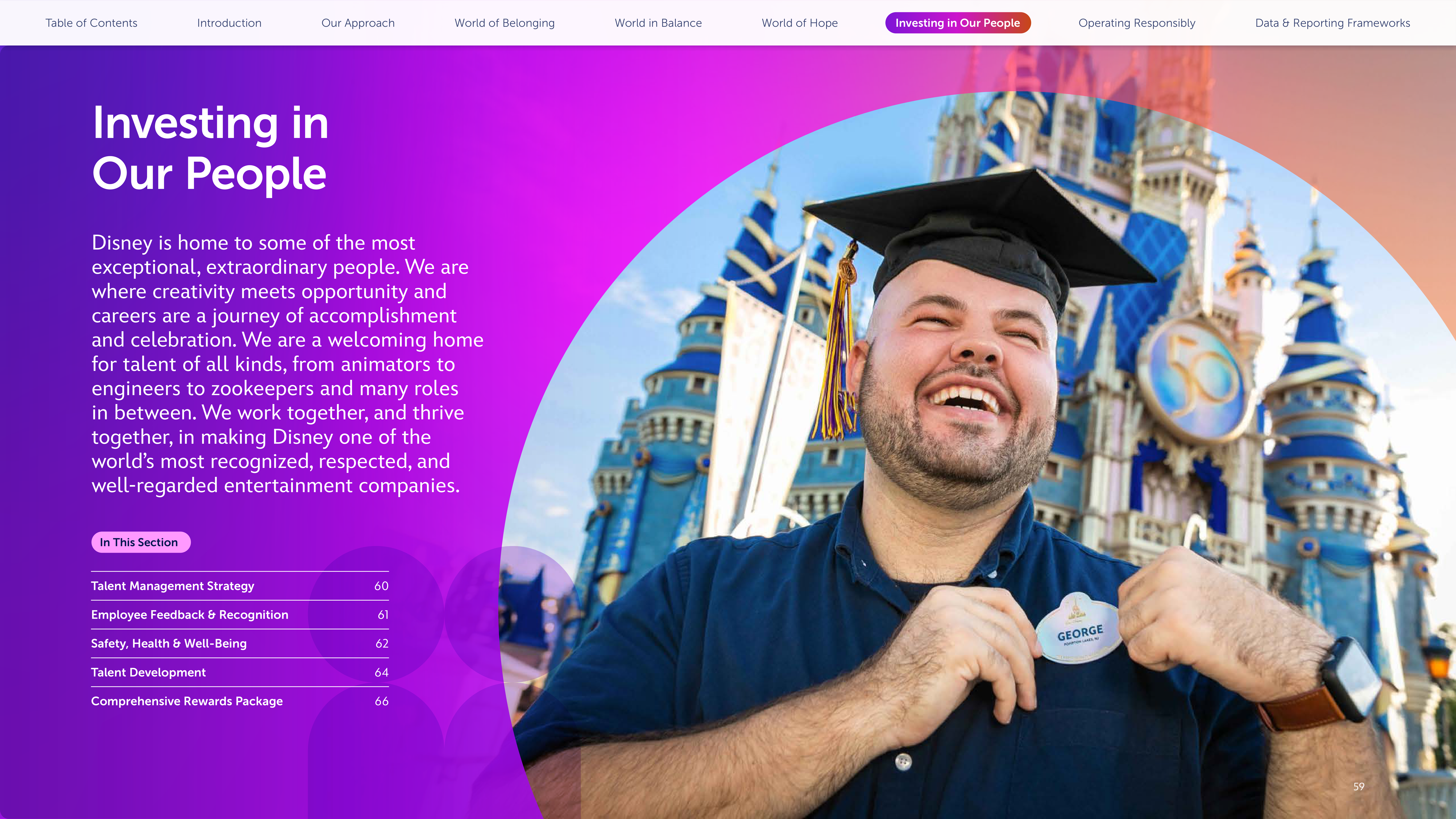 Disney Corporate Social Responsibility Report — page 59