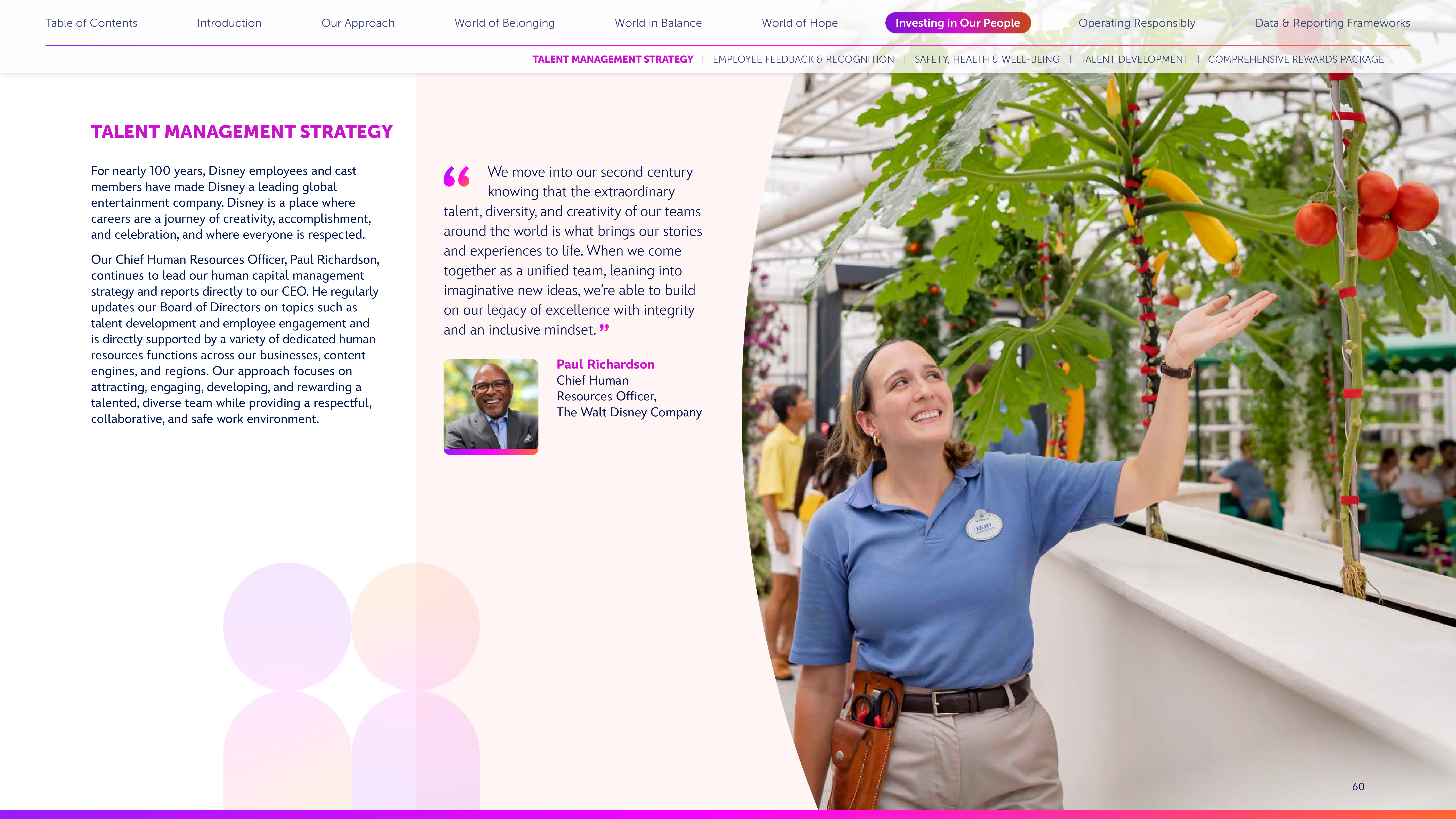 Disney Corporate Social Responsibility Report — page 60