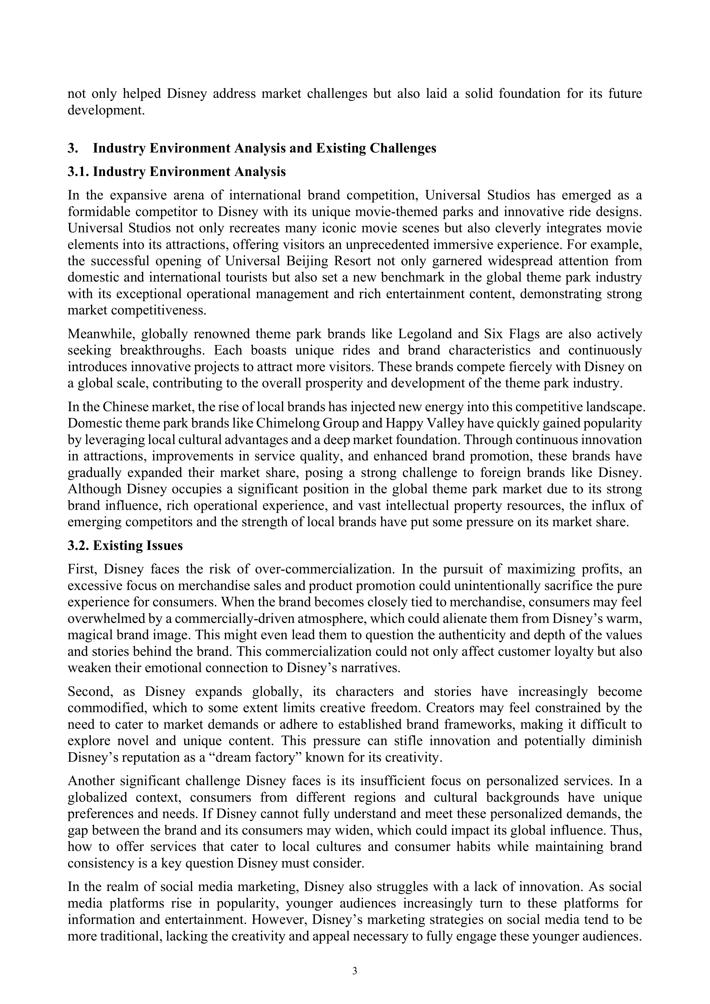 Disney Marketing Strategy — page 3